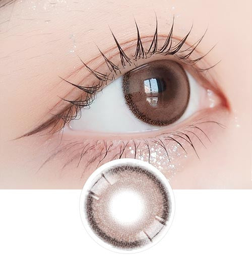 1Day Choco Colored Contact Lenses (5 Pack) - Natural Day Look, MPC Material for Comfort - Perfect for Daily Wear, Cosplay & Halloween