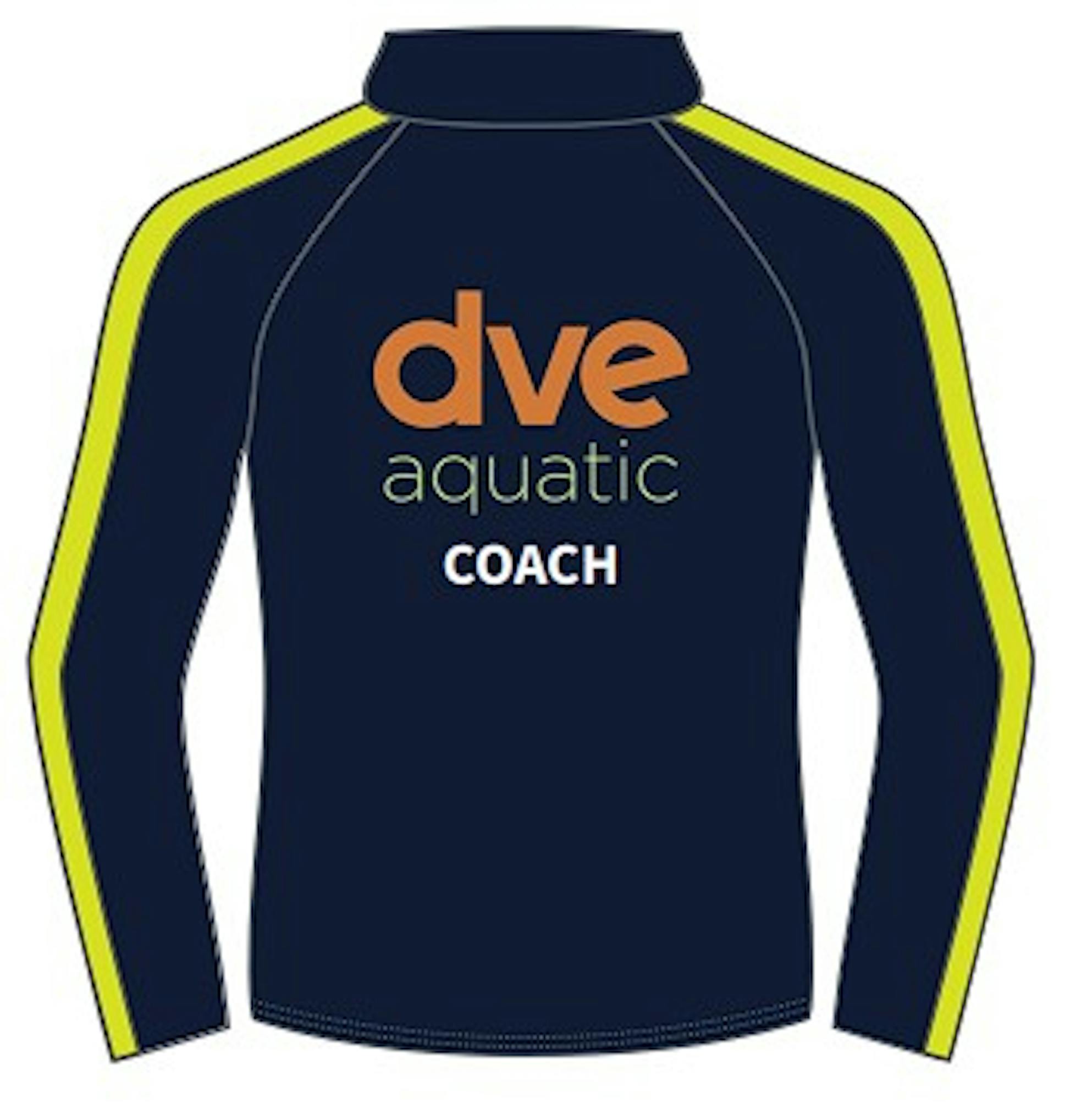 DVE Men's Waterproof Aquatic Coaches Jacket - Lightweight Windbreaker for Swimming, Fishing & Outdoor Sports