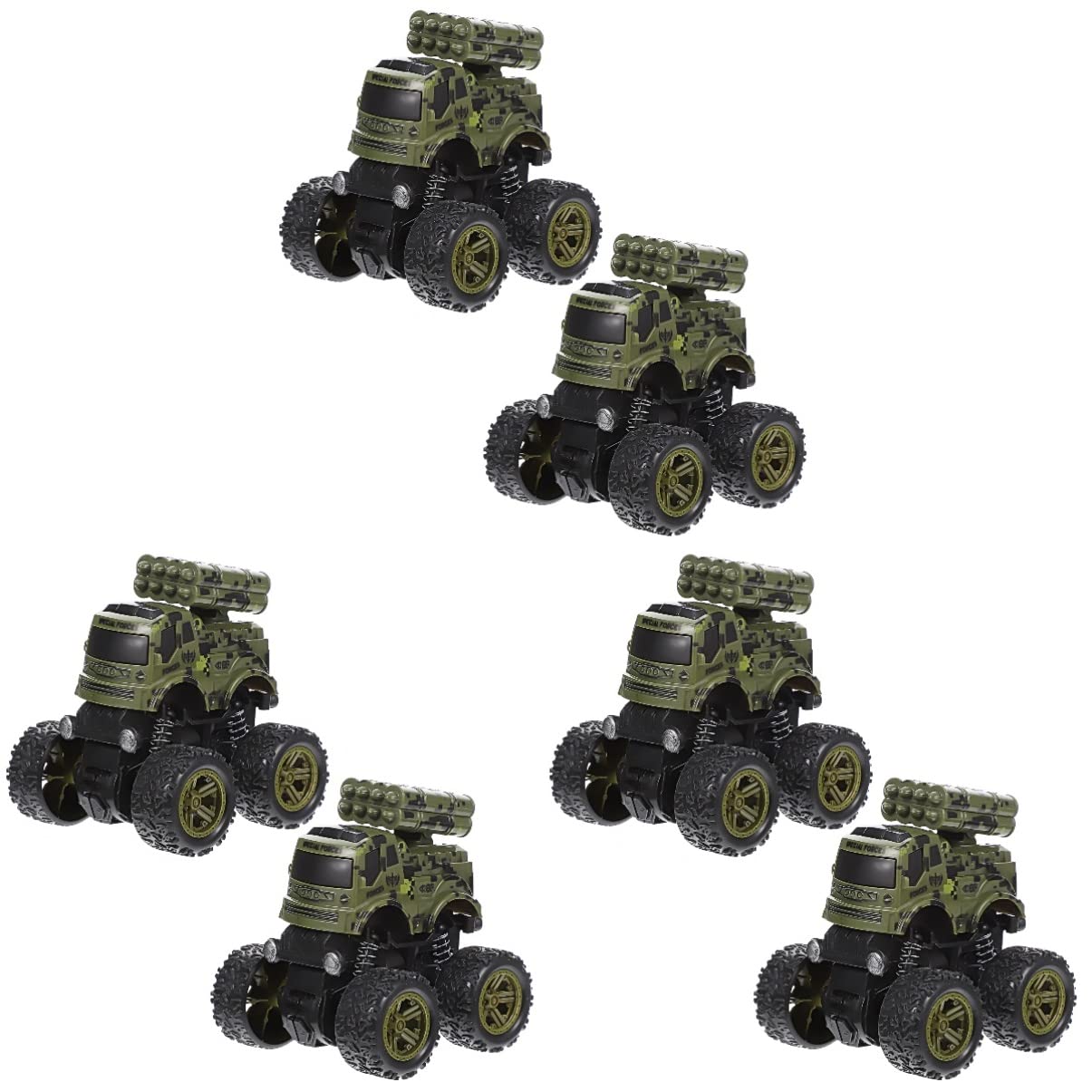 ABOOFAN 6-Piece Christmas Toy Cars for Kids - Mini SUV Friction Powered Vehicles with Inertial Back Push, Best Gift for Girls & Boys (Ages 4+) - Perfect for Holiday Playtime, Birthday Presents & Pretend Driving Games