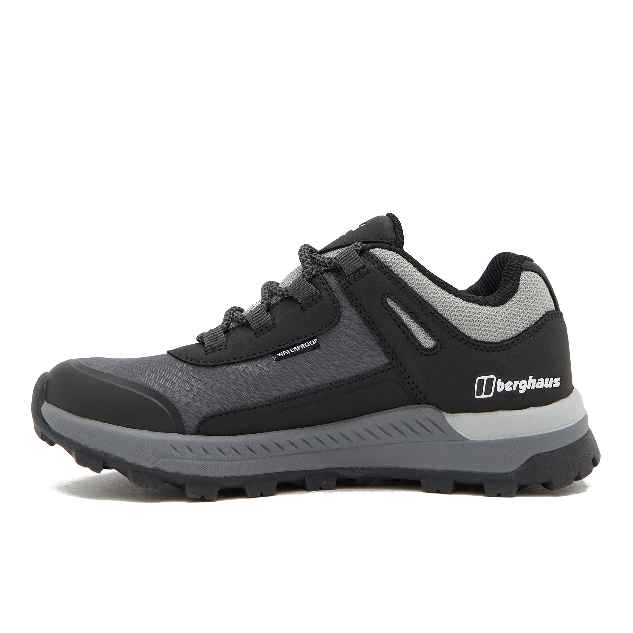 Berghaus Kids' Galactic Low Walking Shoes - Waterproof, Breathable & Lightweight Hiking Shoes with High Traction Sole | Vegan Friendly Outdoor Footwear for Boys & Girls | Perfect for Hiking, Trekking & Daily Adventures