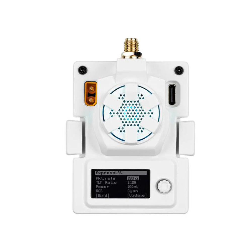BETAFPV ExpressLRS ELRS 2.4GHz 500mW Long Range RC Transmitter Module for FPV Drones - Perfect for Racing, Freestyle Flying and Long Distance Control