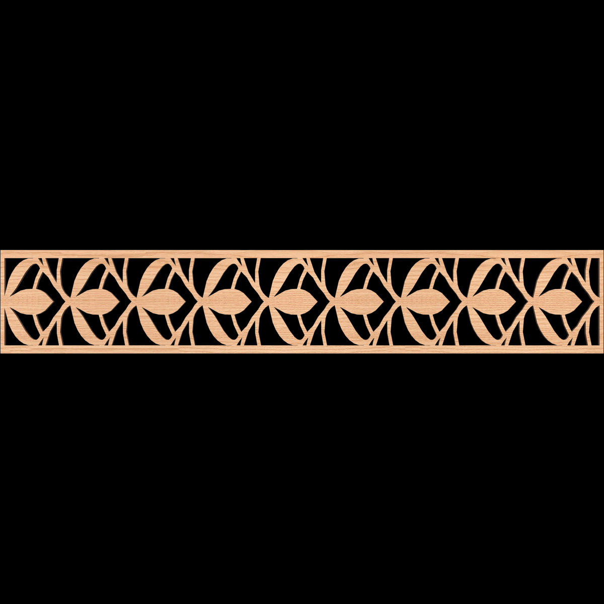 Salem Fretwork Moulding - Decorative Wood Trim for Home Interior & Furniture | Perfect for DIY Crafts, Wall Paneling, and Cabinet Accents