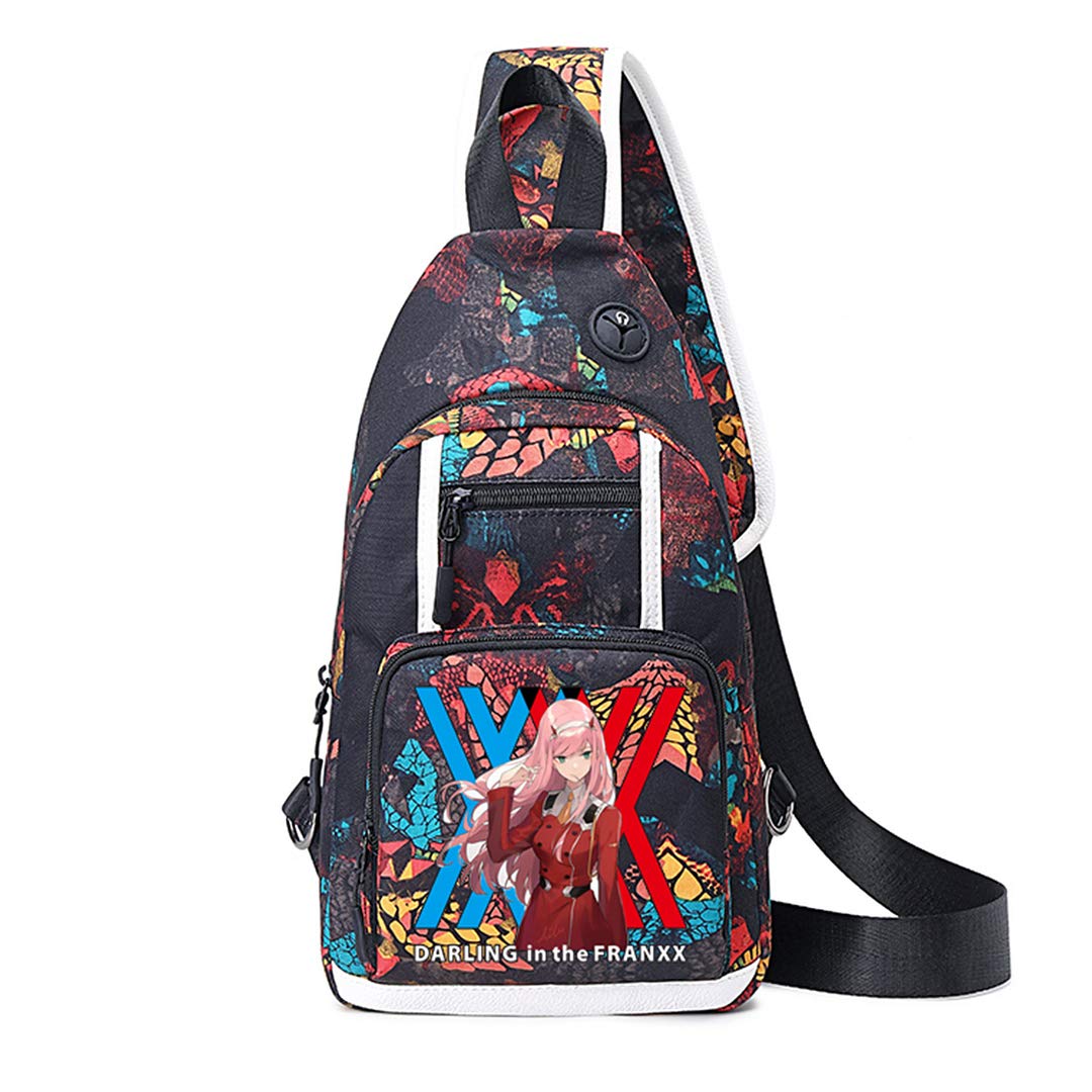 Anime Waist Bag Crossbody - Darling in the FranXX Style for Cosplay & Travel