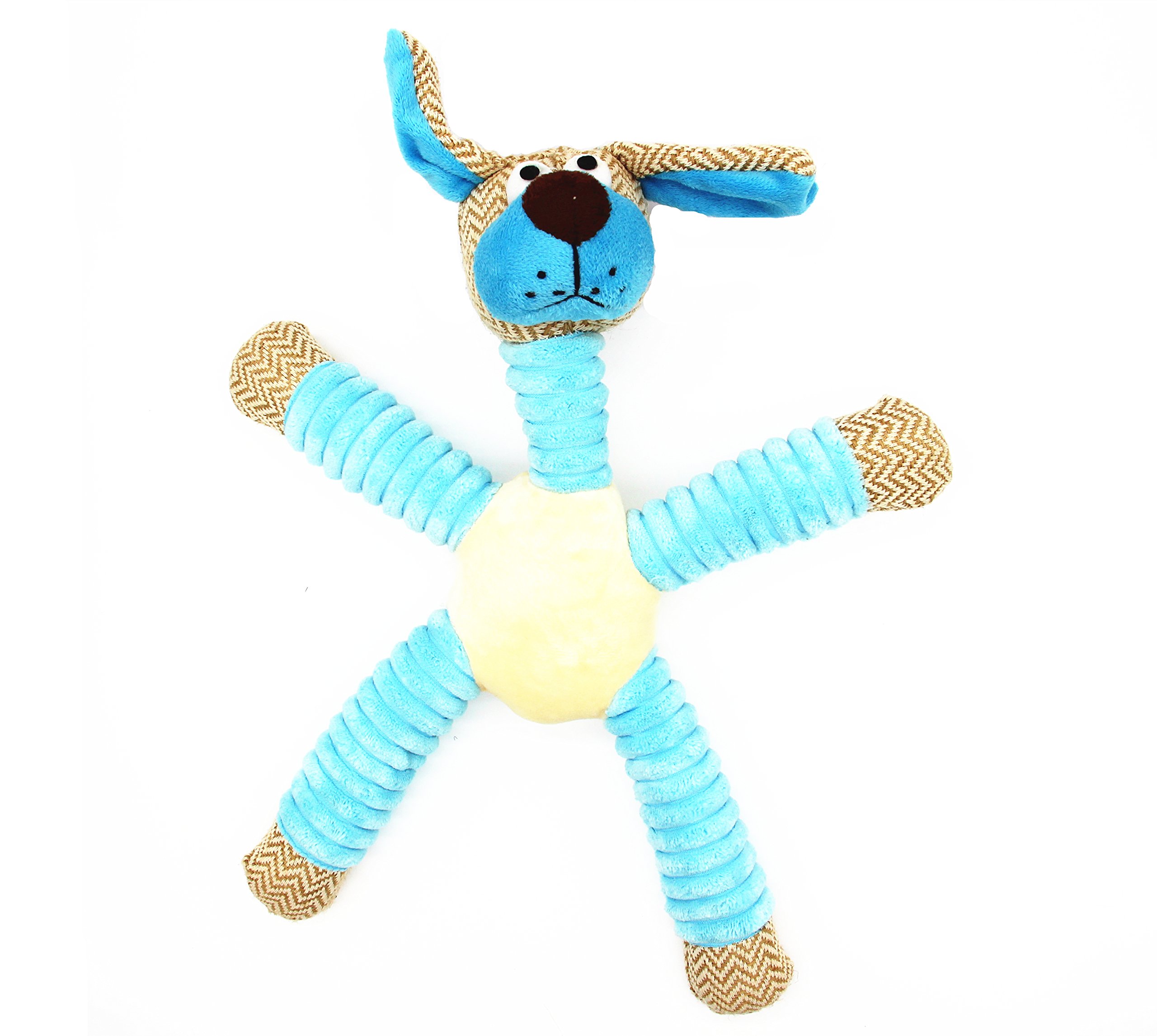 HUMMINGBIRD Plush No-Stuffing Squeaky Dog Toy for Small & Skinny Dogs - Soft Chew Toy for Teething Puppies & Playful Pets - Perfect for Indoor Playtime & Training Rewards