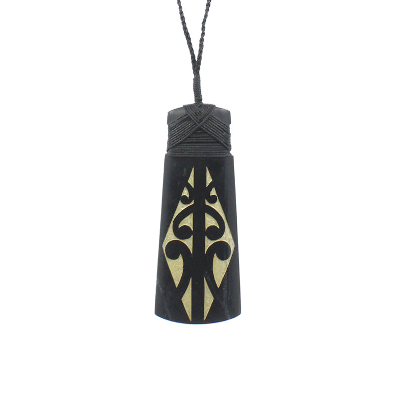 Authentic Pakohe Toki Pendant Handcrafted by Rueben Tipene | Maori Stone Carving Jewelry for Men & Women | Perfect for Cultural Gifts, Special Occasions & Spiritual Protection