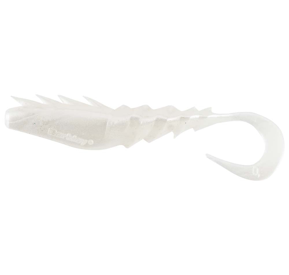 Berkley Gulp Nemesis Prawn Curl Tail Soft Plastic Fishing Lures - Perfect for Saltwater & Freshwater Bass, Trout, and Walleye Fishing