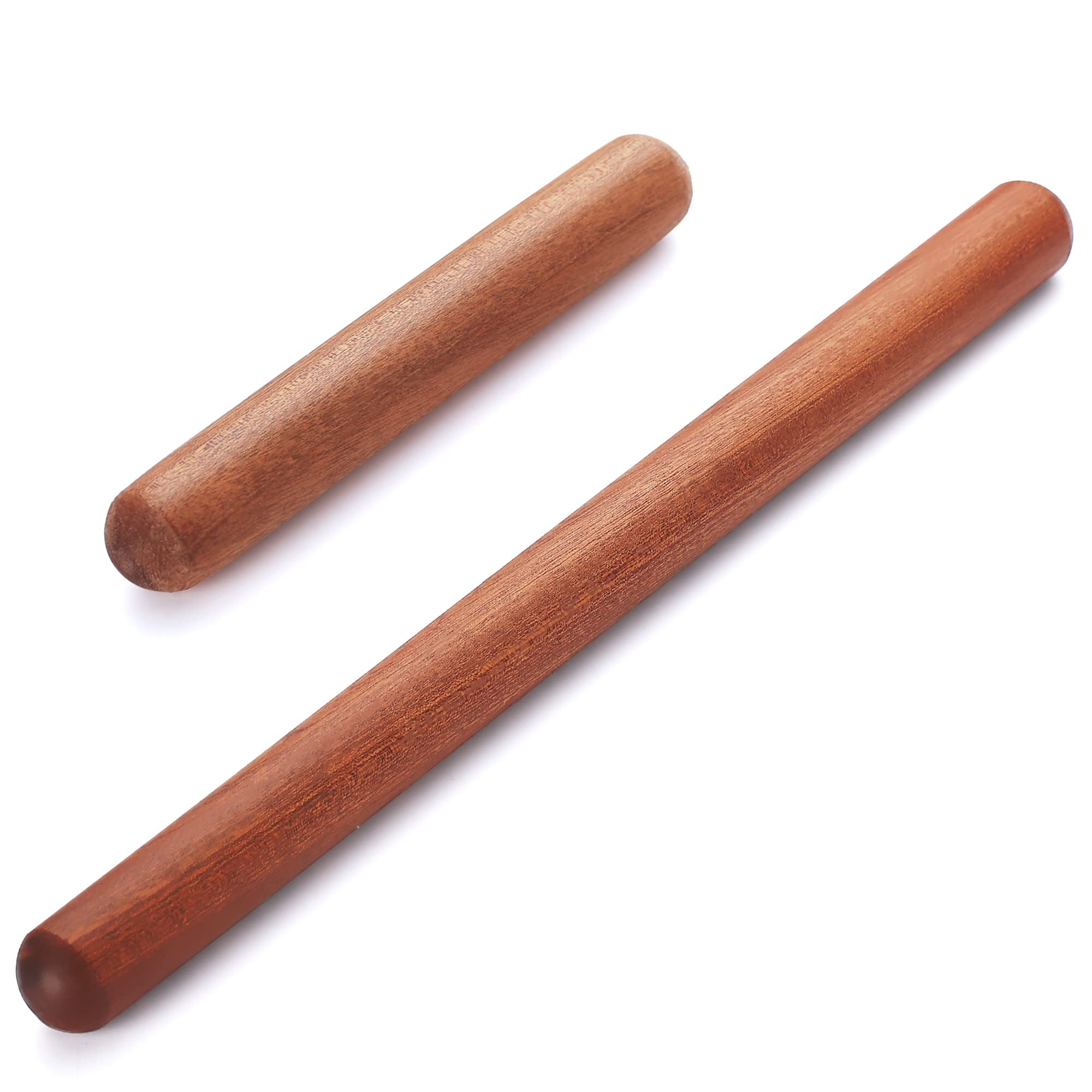 Kyraton Wooden Rolling Pin Set for Baking - 7.9 & 15.75 Inch French Style Dough Roller for Pizza, Pie, Cookies & Dumplings - Perfect for Home Bakers & Professional Kitchens