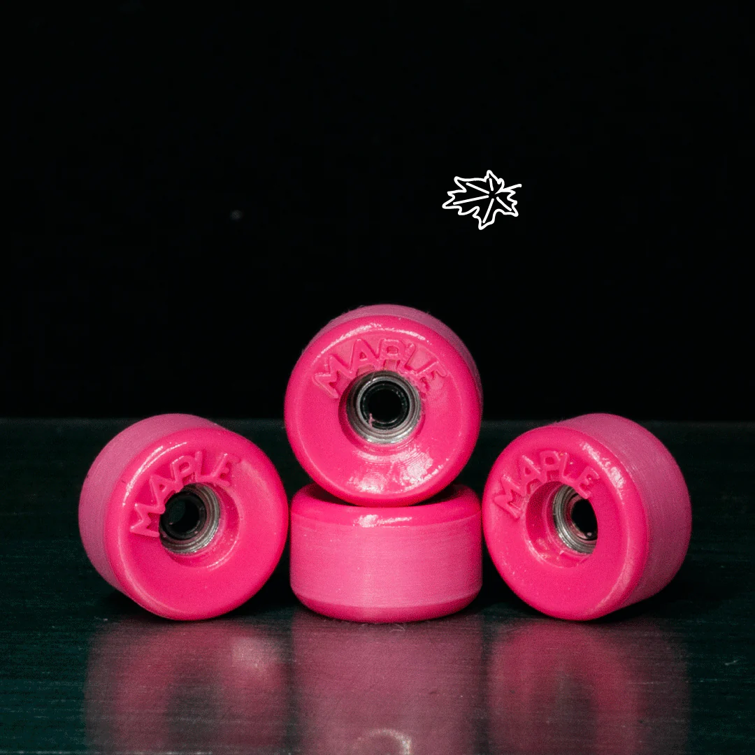 Premium Maple Bowl Fingerboard Wheels - High-Performance Skateboard Wheels for Fingerboarding - Perfect for Tricks, Stunts & Indoor Skate Practice