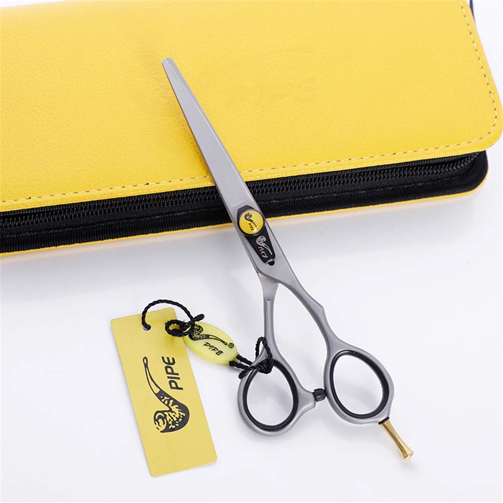 Professional 6.0 Inch Barber Hair Cutting Scissors Set - Straight & Thinning Shears with Adjustable Screw for Salon, Barbershop & Home Use - Perfect for Precision Haircuts, Styling & Trimming