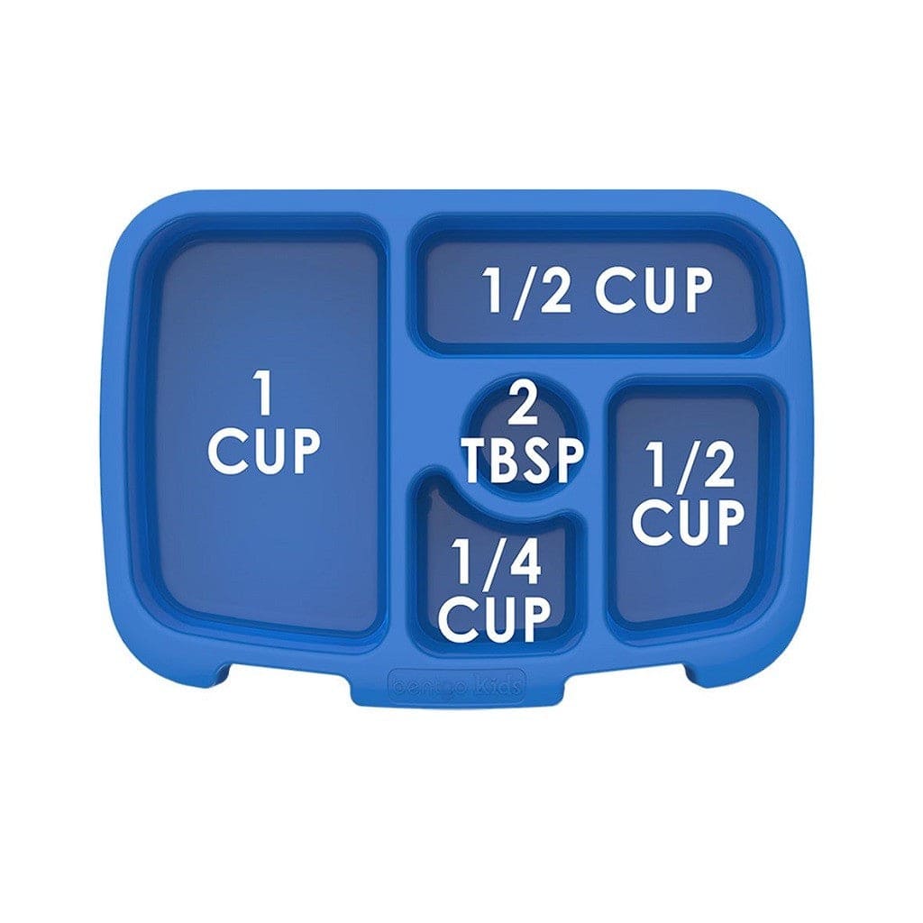 Bentgo Kids Leak-Proof Bento Lunch Box - Blue | 5-Compartment Meal Container for School, Picnics & Travel | BPA-Free Plastic Food Storage