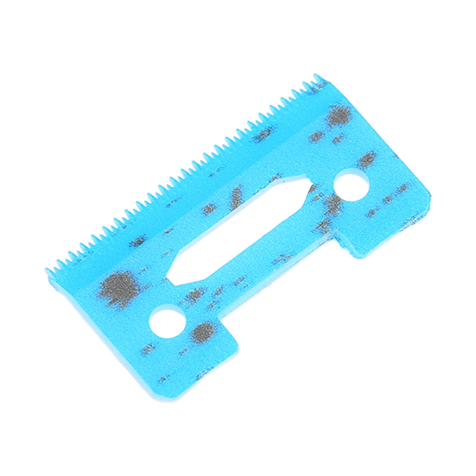 Premium Ceramic Hair Clipper Blades - Low Noise, Blue Transition, Smooth Cutting & High Heat Resistance - Replacement Blades for Electric Hair Trimmers - Perfect for Home Barbering, Salon Use & Professional Grooming