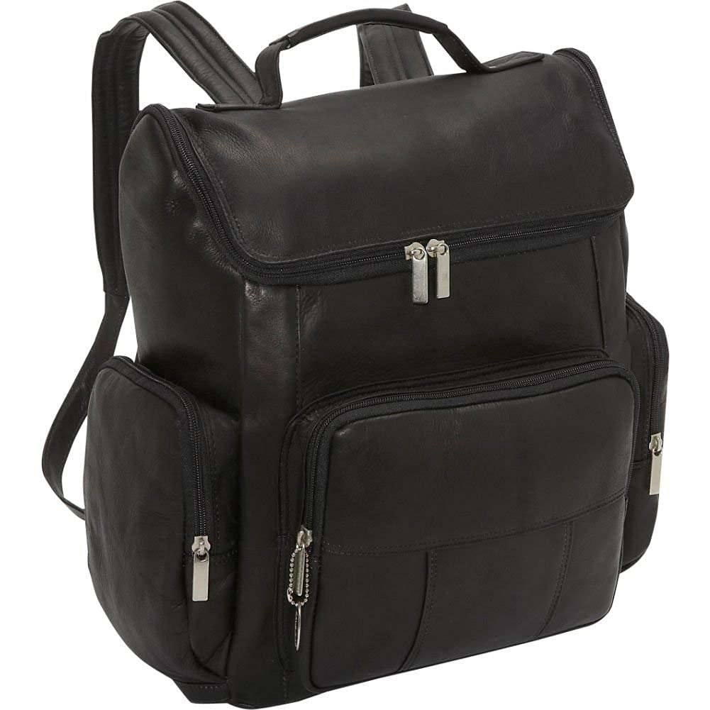 David King & Co. Multi Pocket Backpack - Durable Waterproof Travel Backpack for Men & Women, Black, One Size - Perfect for Hiking, Commuting & College Students