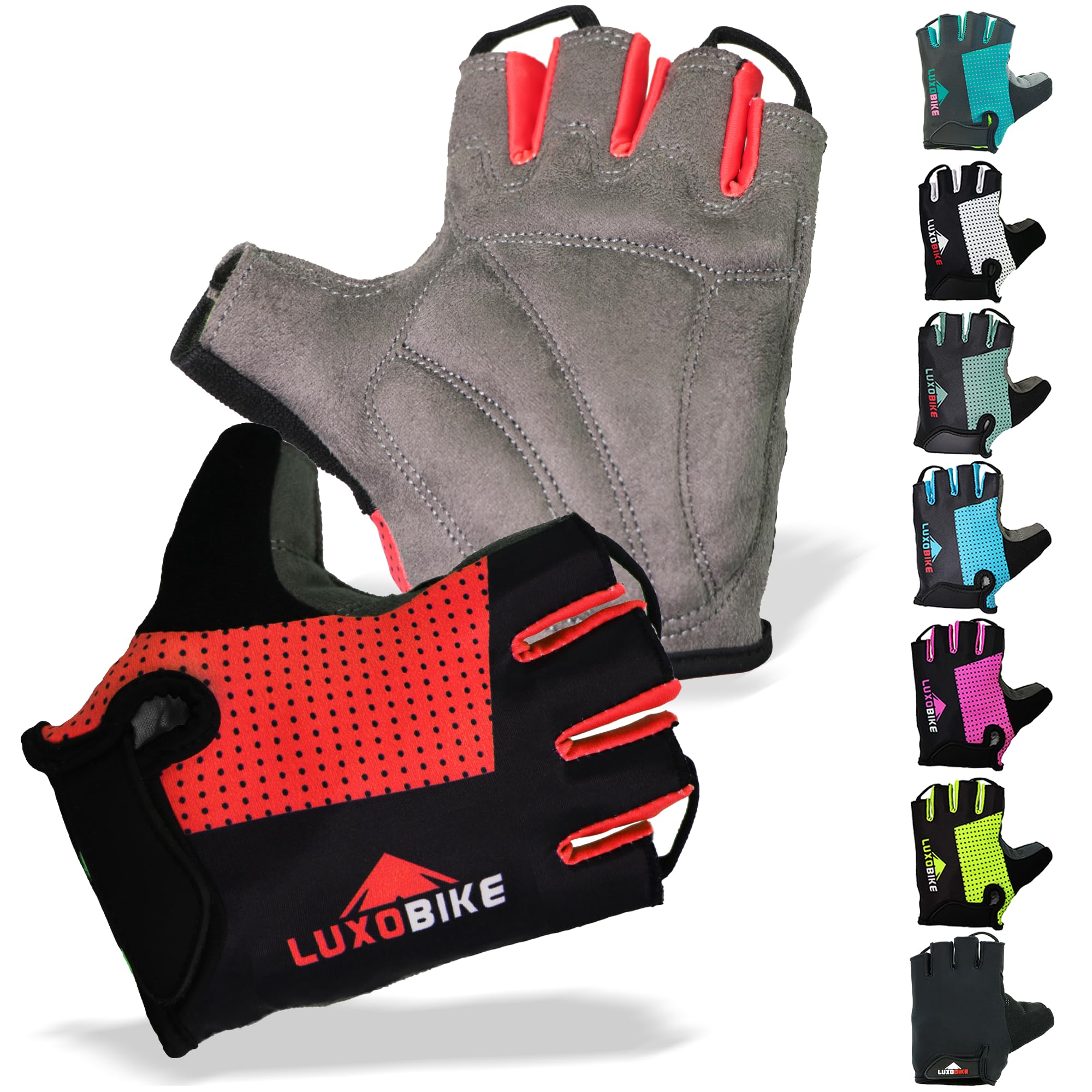 Cycling Gloves - Anti-Slip Shock Absorbing for Men & Women | Mountain Bike & Sports Use