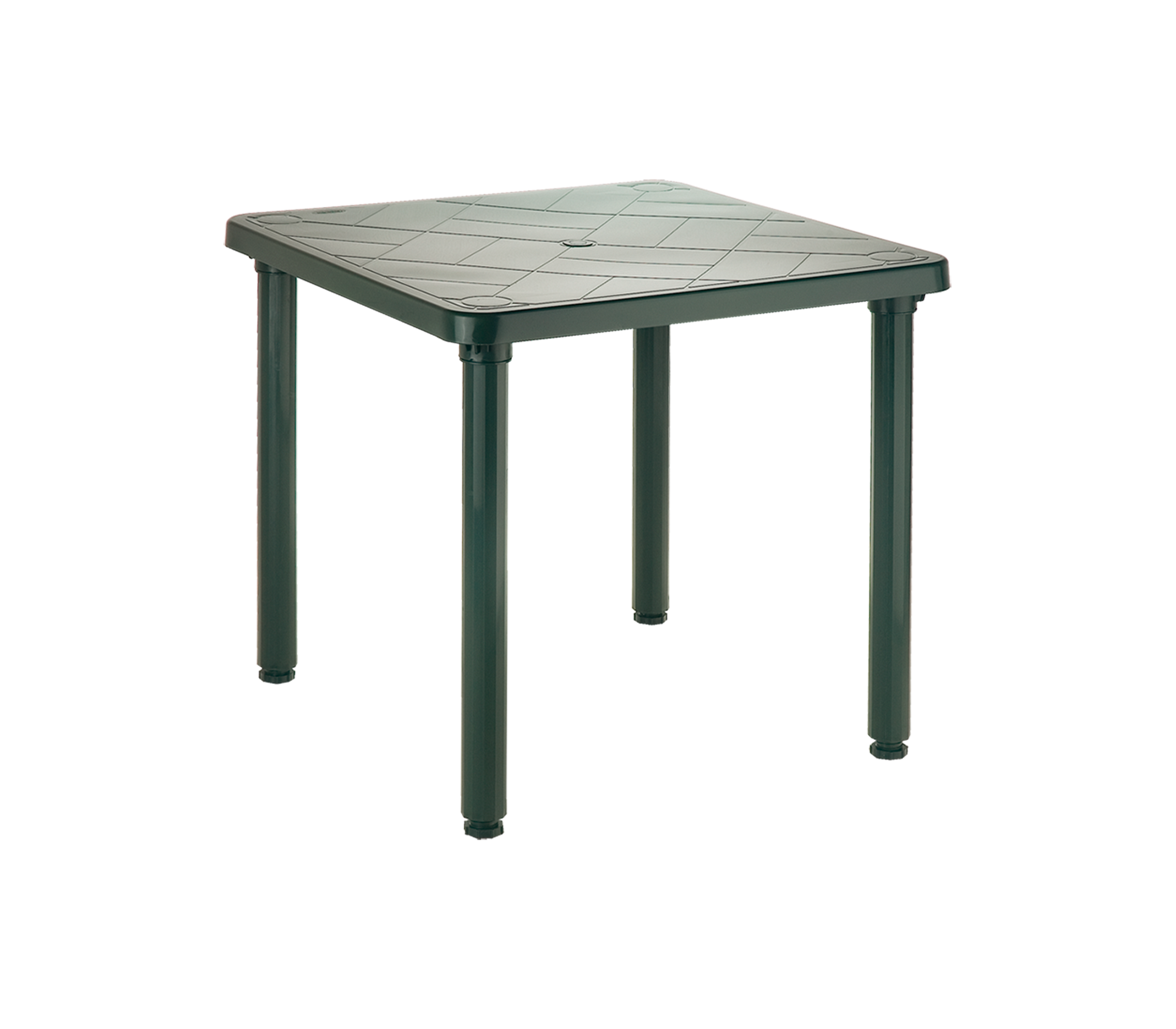 Square Plastic Party Table - Durable & Lightweight for Outdoor Events, BBQs, Picnics & Camping