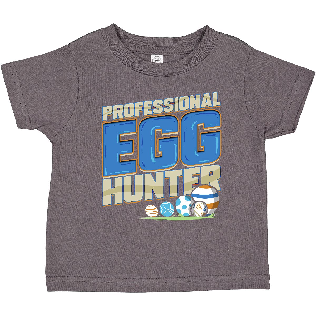 Inktastic Easter Professional Egg Hunter Toddler T-Shirt - Cute Easter Egg Hunting Outfit for Boys & Girls - Perfect for Easter Celebrations, Egg Hunts, and Family Photos
