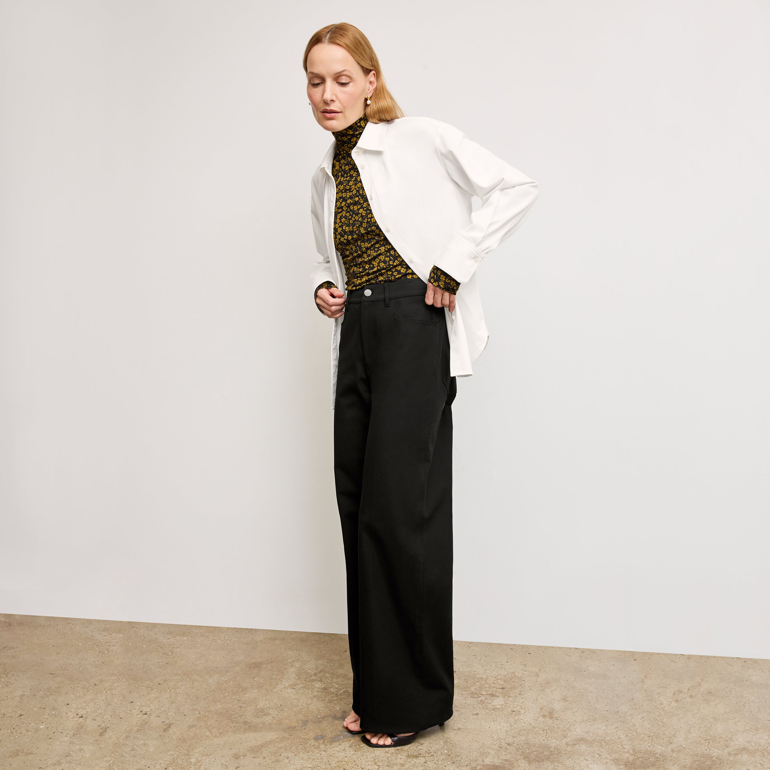 Milo Wide Leg Eco-Friendly Jeans - Better Than Denim in Black | Sustainable Fashion for Women, Casual Wear & Everyday Comfort