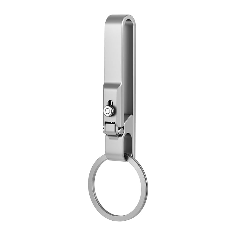 BANG TI Patented Mortise Lock Belt Key Clip - Secure Keys for Outdoor & Travel