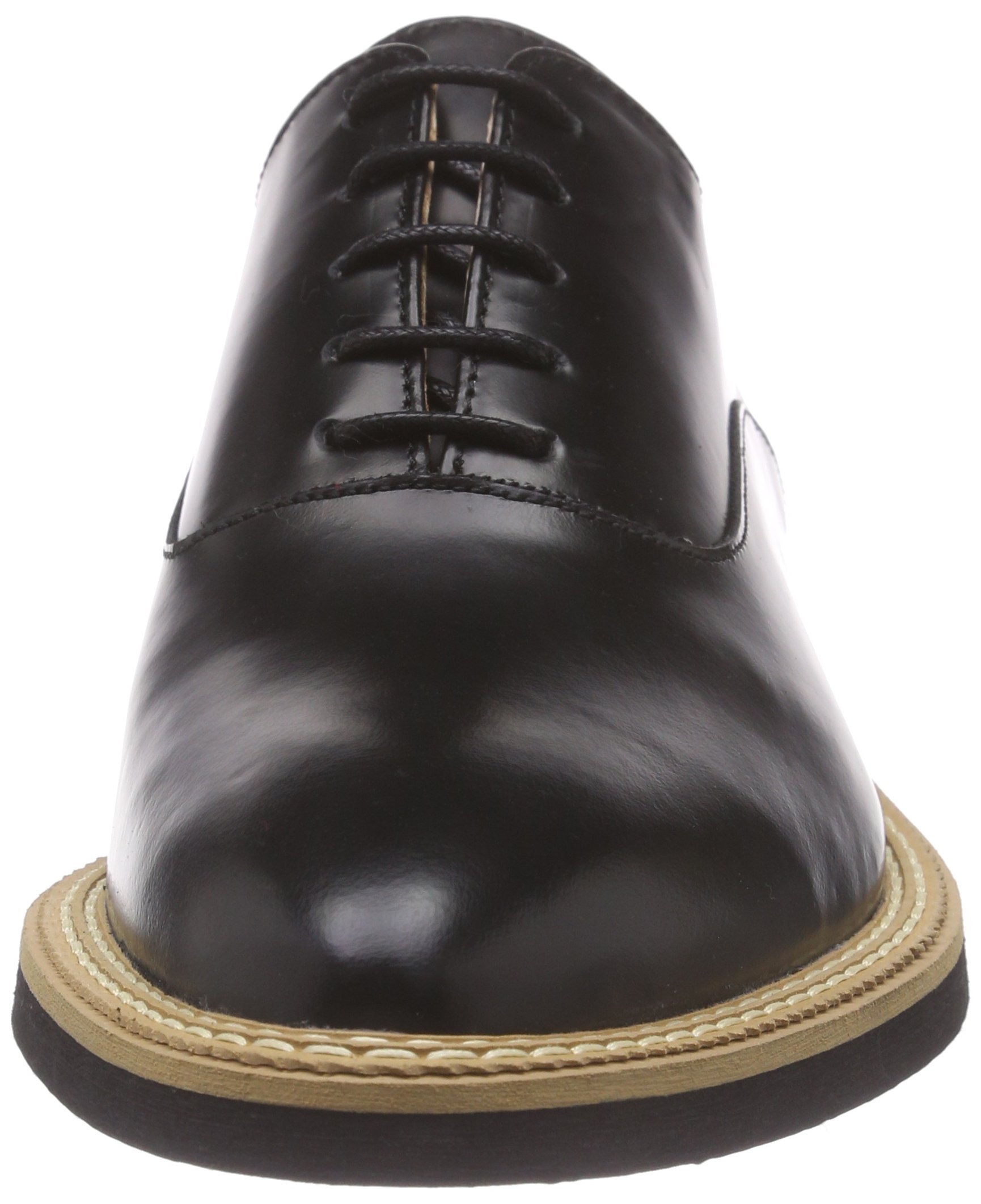 Women's Derby Shoes - Classic Leather Flat Shoes for Women | Comfortable & Stylish Slip-On Loafers for Work, Office & Casual Wear