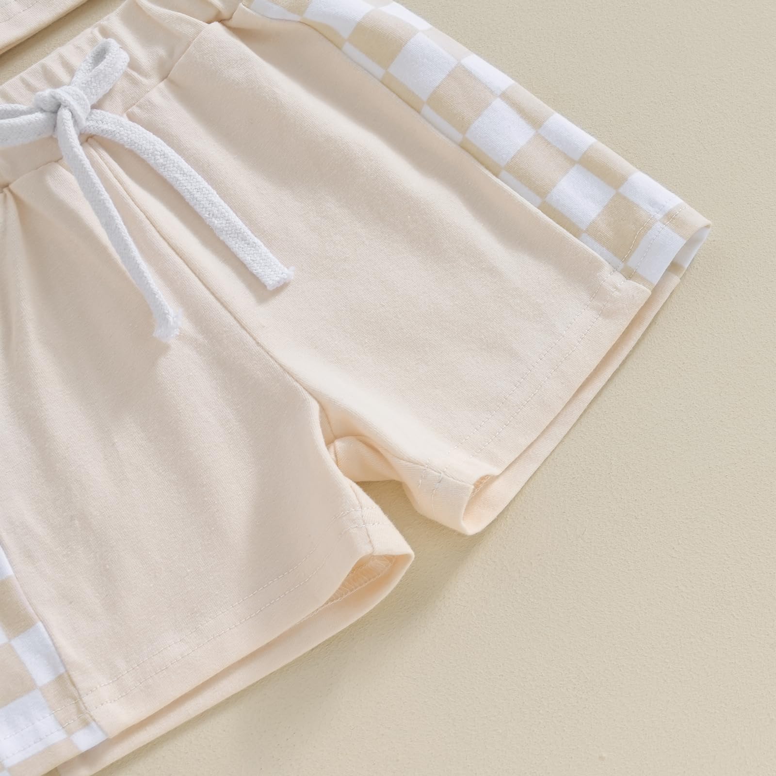 Karwuiio Toddler Baby Boy Summer Outfit - Short Sleeve T-Shirt & Elastic Waist Shorts Set | Cute Casual Playwear for Boys | Perfect for Playdates, Beach Trips & Outdoor Activities