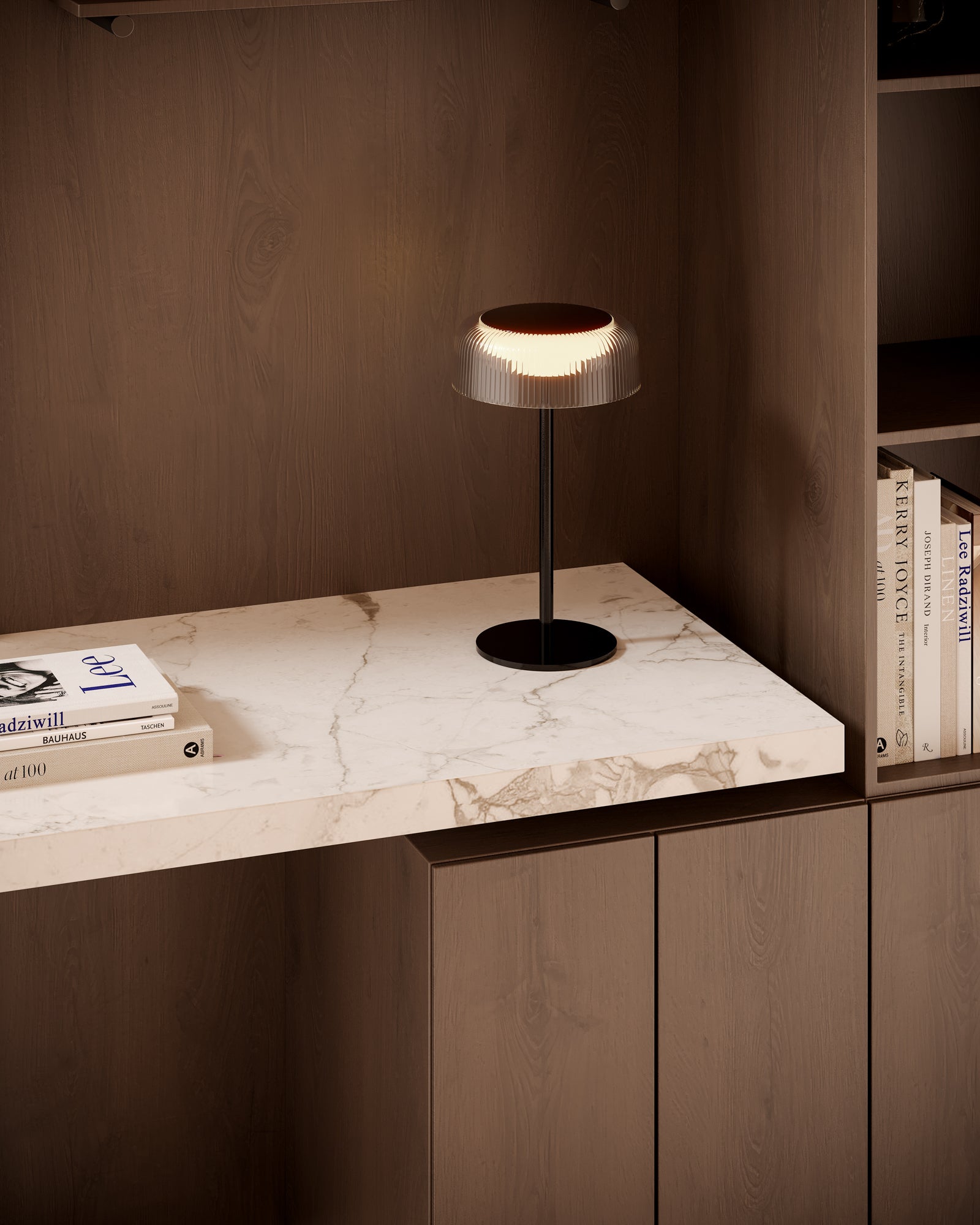 Brilla Table Lamp - Modern LED Desk Light with Adjustable Brightness, Perfect for Home Office, Bedroom, and Study Room Reading