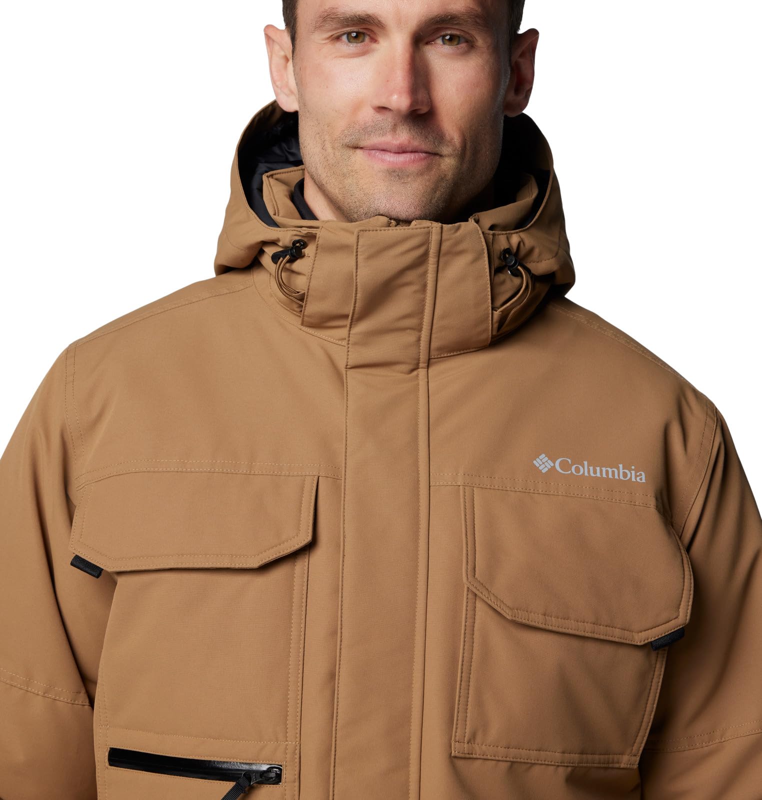 Columbia Men's Landroamer II Parka - Waterproof Winter Jacket for Hiking & Outdoor Adventures | Cold Weather Coat with Hood & Insulation