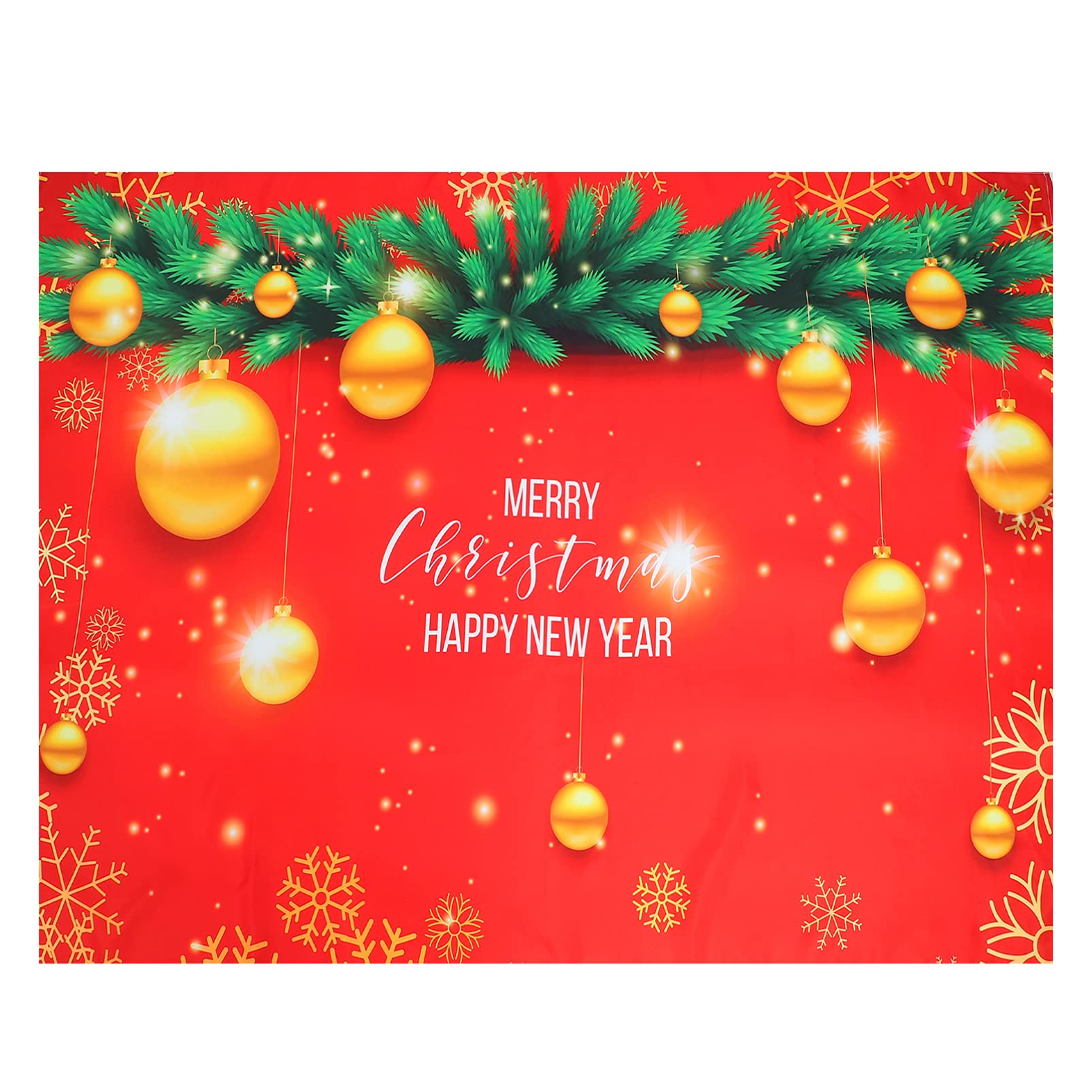 HEMOTON Chinese New Year Tablecloth - 140x180cm Rectangular Table Cover, Christmas Table Topper & Dresser Scarf for Dining Room, Kitchen & Home Decor | Perfect for Holiday Parties, Family Gatherings & Festive Celebrations