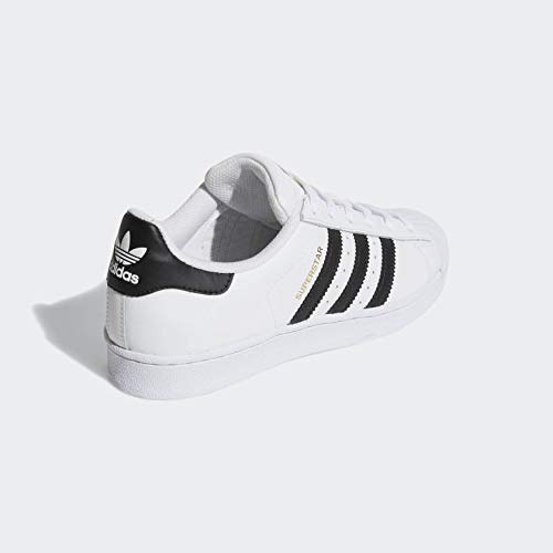 adidas Originals Women's Superstar Sneakers - Classic White Leather Low-Top Shoes with Shell Toe | Casual Wear, Street Style & Everyday Comfort