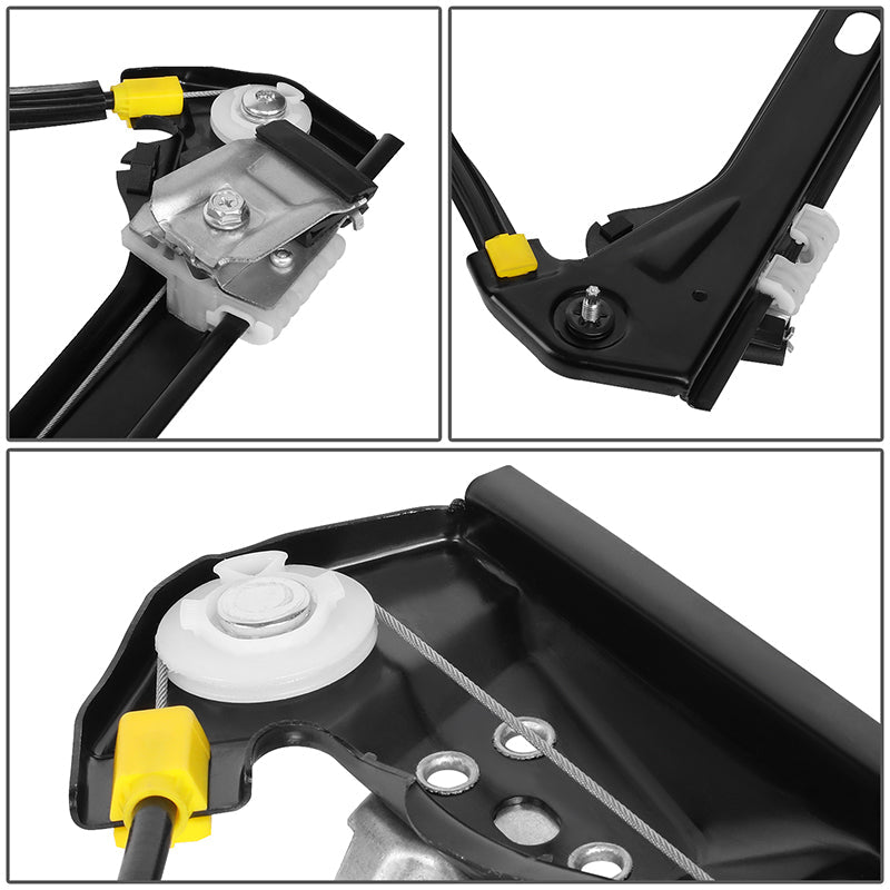 Volkswagen Golf GTI 4-Door Power Window Regulator - Front Right Passenger Side (2007-2010) | Replacement Part for Smooth Window Operation | Perfect for DIY Auto Repair & Maintenance