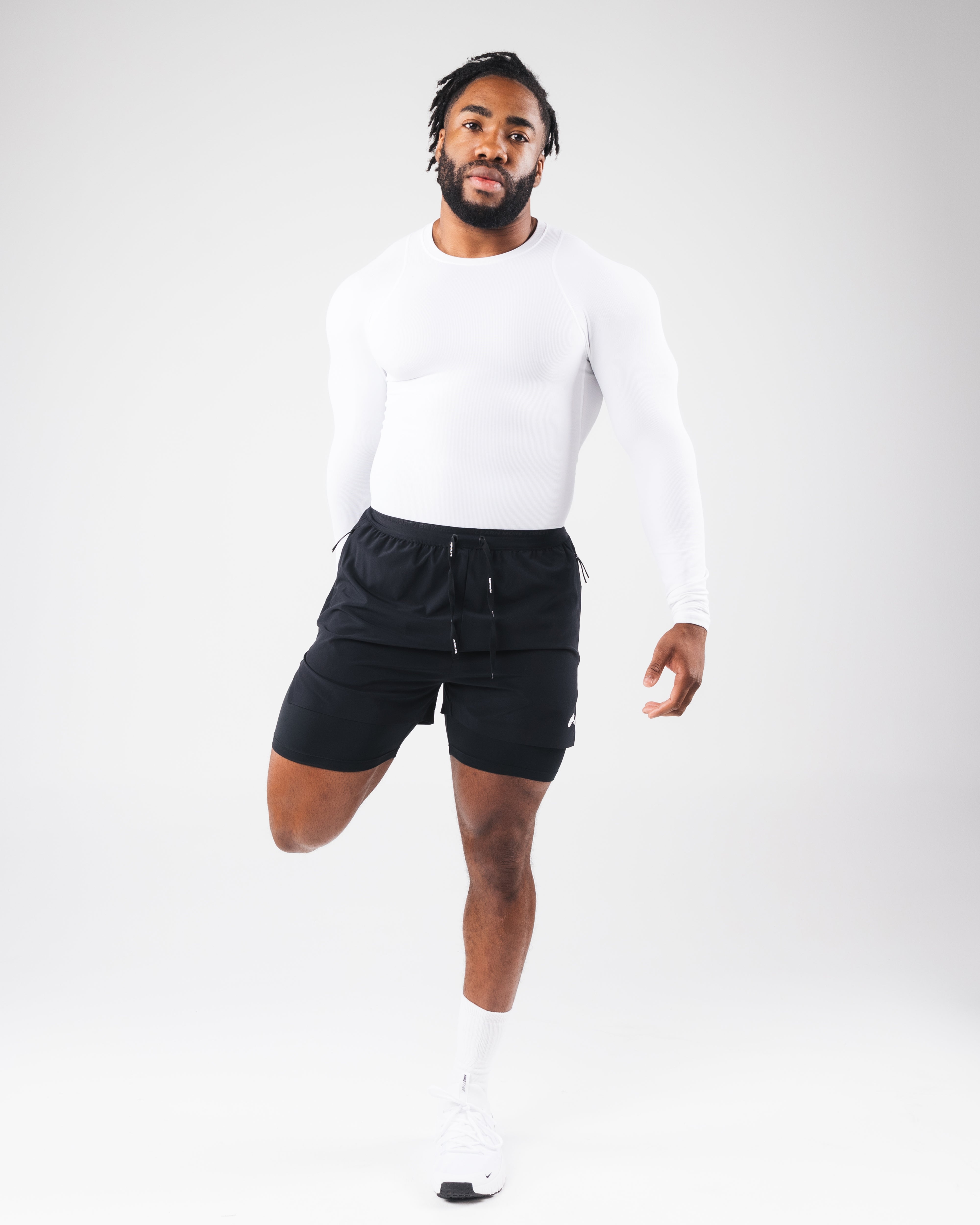 Premium Long Sleeve T-Shirt for Men & Women - Soft Cotton Comfort Fit White Shirt - Perfect for Workouts, Casual Wear & Layering