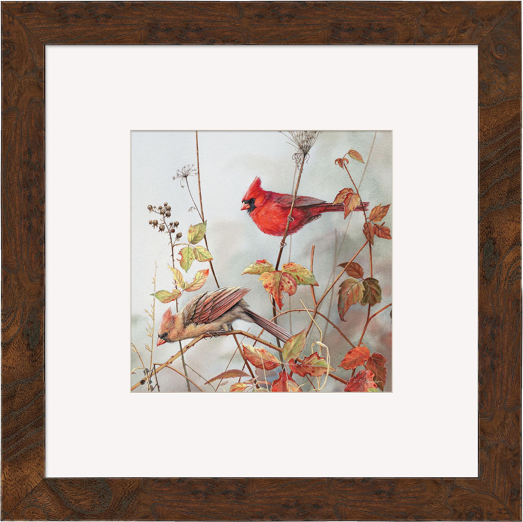 Fall Brilliance - Cardinals - Perfect for Autumn Home Decor, Thanksgiving Table Centerpieces & Seasonal Gifts