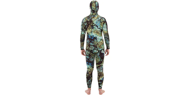 Riffe DIGI TEK Camo Men's 2mm Neoprene Wetsuit (2-Piece Set) - Perfect for Scuba Diving, Spearfishing & Water Sports
