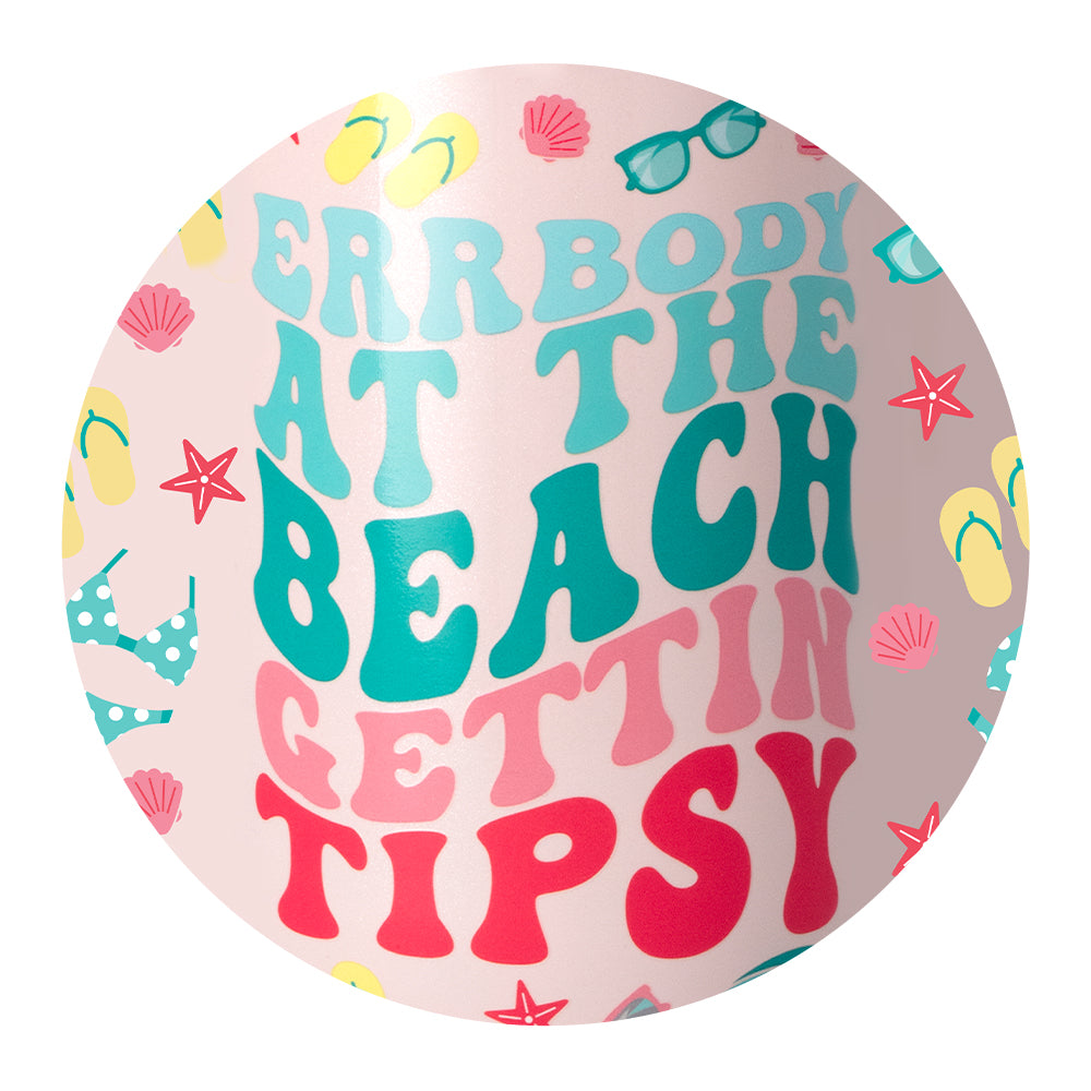 Errbody At The Beach Mega Mug 30oz - Large Insulated Tumbler for Coffee, Tea & Cold Drinks - Perfect for Beach Parties, Poolside Relaxation & Outdoor Adventures