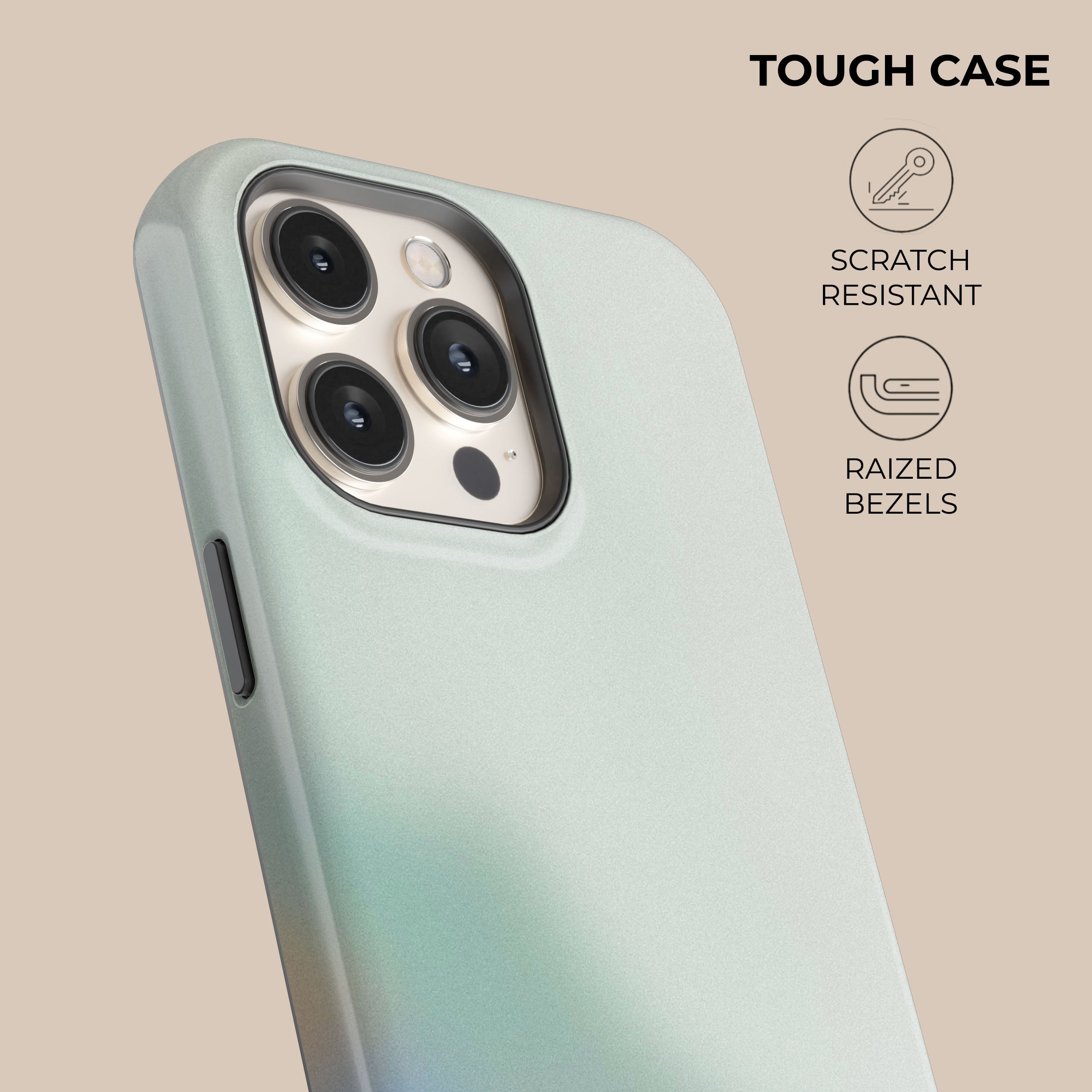 Premium Whispered Tones Phone Case - Slim Protective Cover for iPhone & Android | Perfect for Everyday Use, Travel & Outdoor Activities