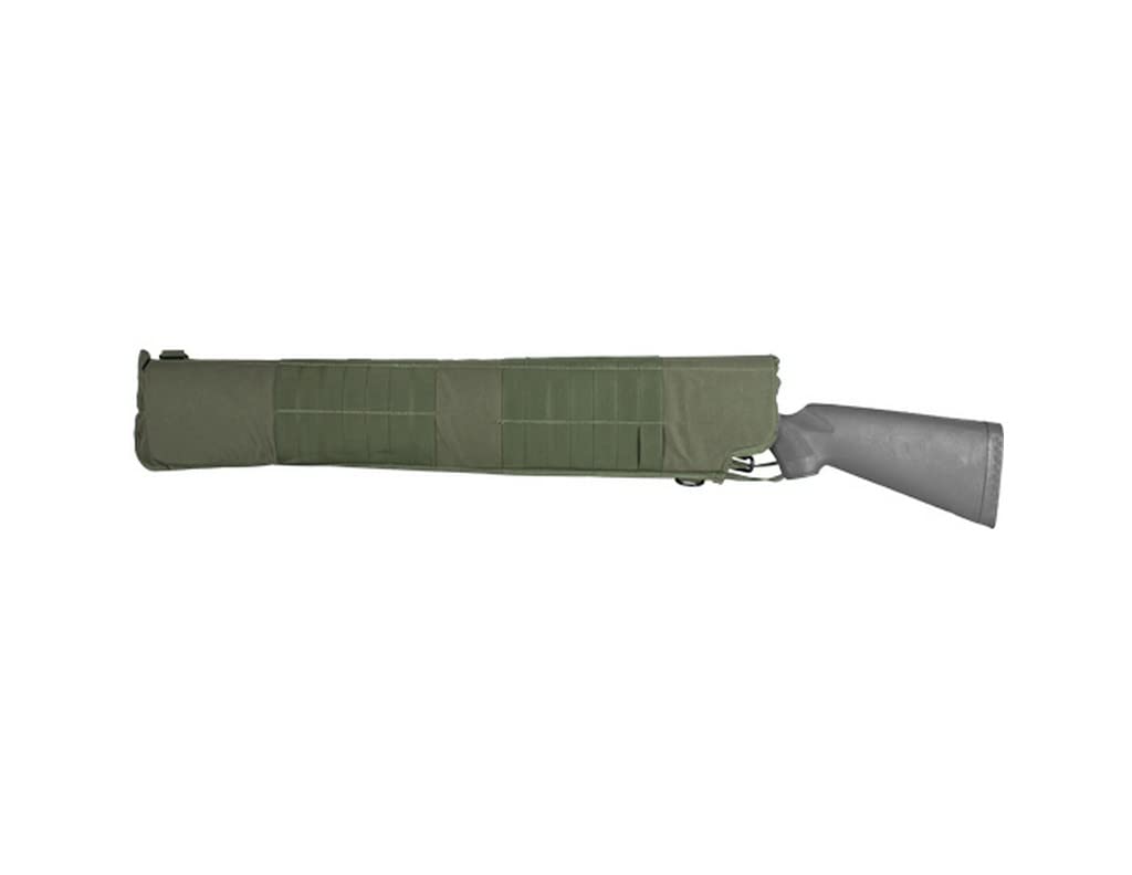 Fox Outdoor Products Tactical Shotgun Scabbard - Olive Drab - Durable Nylon Shotgun Case for Hunting, Shooting & Outdoor Adventures - Perfect for Range Days, Hunting Trips & Tactical Training