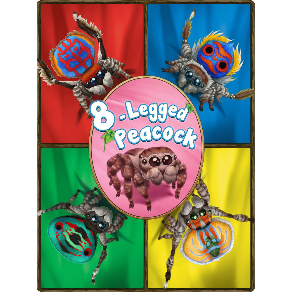 Brexwerx 8-Legged Peacock Card Game - Fun Drafting & Matching Game for Kids & Adults Ages 10+ - Perfect for Family Game Nights & Parties