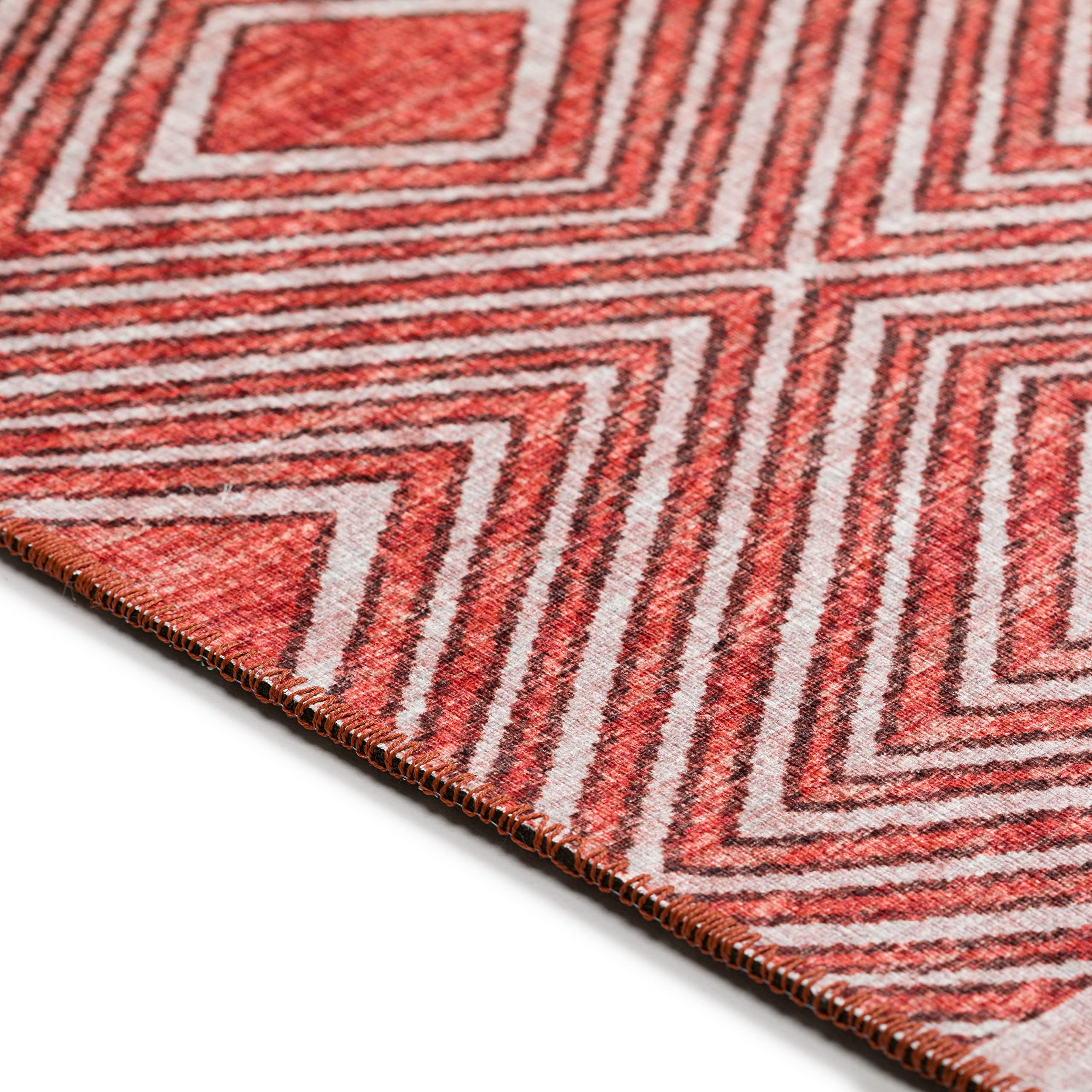Addison Rugs Yuma AYU31 Canyon 8' x 10' Area Rug - Southwestern Style Handmade Wool Rug for Living Room, Bedroom & Home Decor