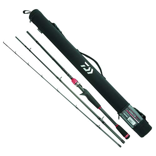 Daiwa Ardito Travel Fishing Rod - Lightweight Portable Spinning Rod for Freshwater & Saltwater Fishing | Perfect for Backpacking, Camping, and On-the-Go Anglers