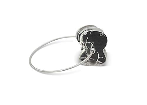 USA-Made Stainless Steel Baby Toy Keys - Safe & Durable Teething Keys for Infants, Perfect for Soothing Sore Gums & Early Learning Play