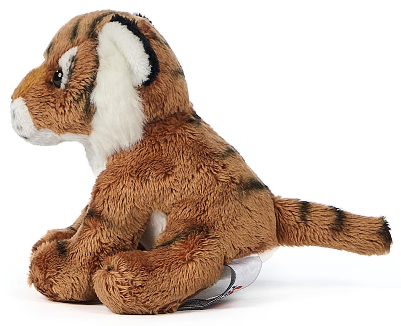 Uni-Toys Plush Tiger Stuffed Animal - 15 cm Soft Cuddly Toy for Kids, Baby Shower Gift & Nursery Decor - Perfect for Playtime, Comfort & Collectibles