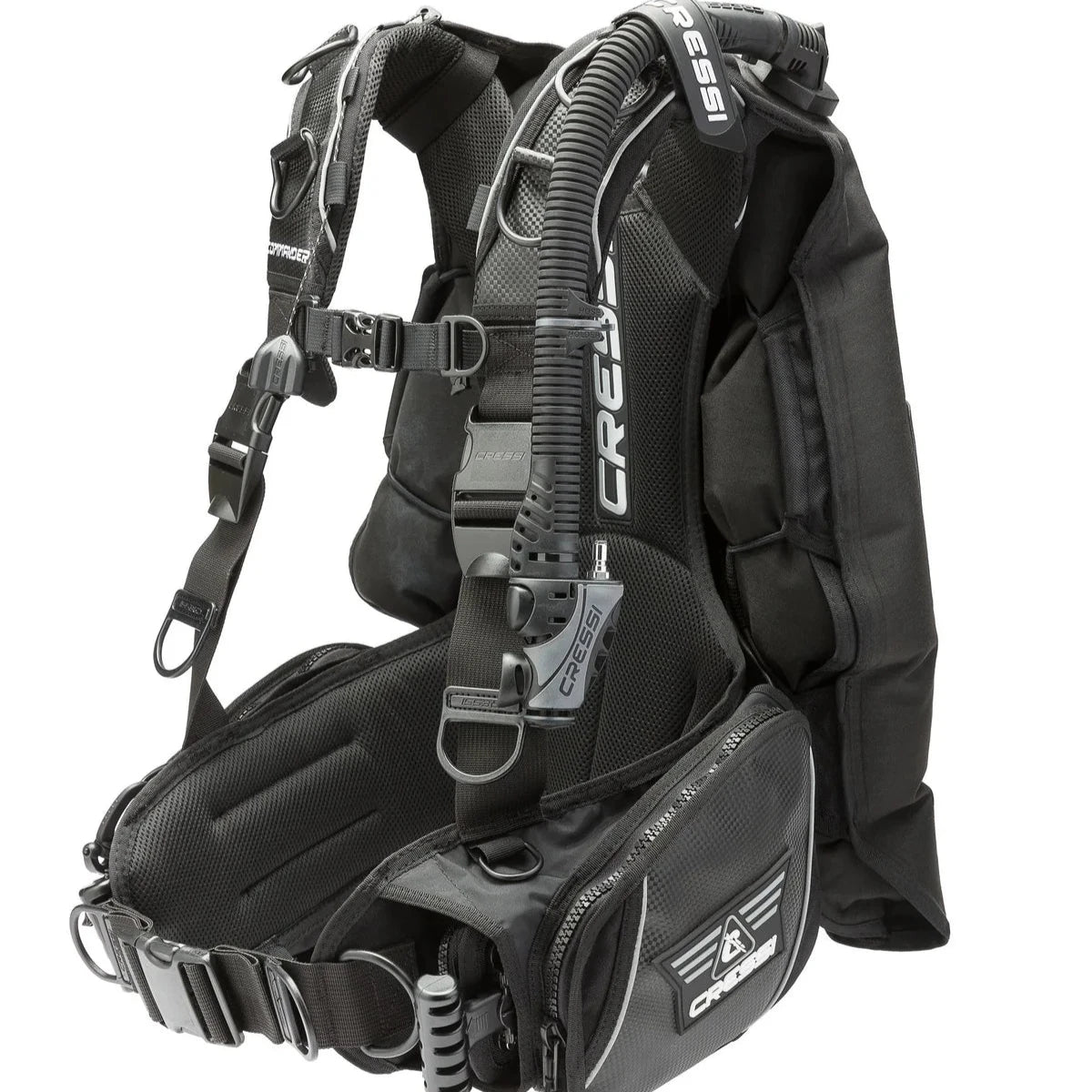 Cressi Commander Evo Freediving Mask - Low Volume Scuba Diving Mask for Spearfishing & Snorkeling - Comfortable & Durable Dive Mask for Underwater Adventures