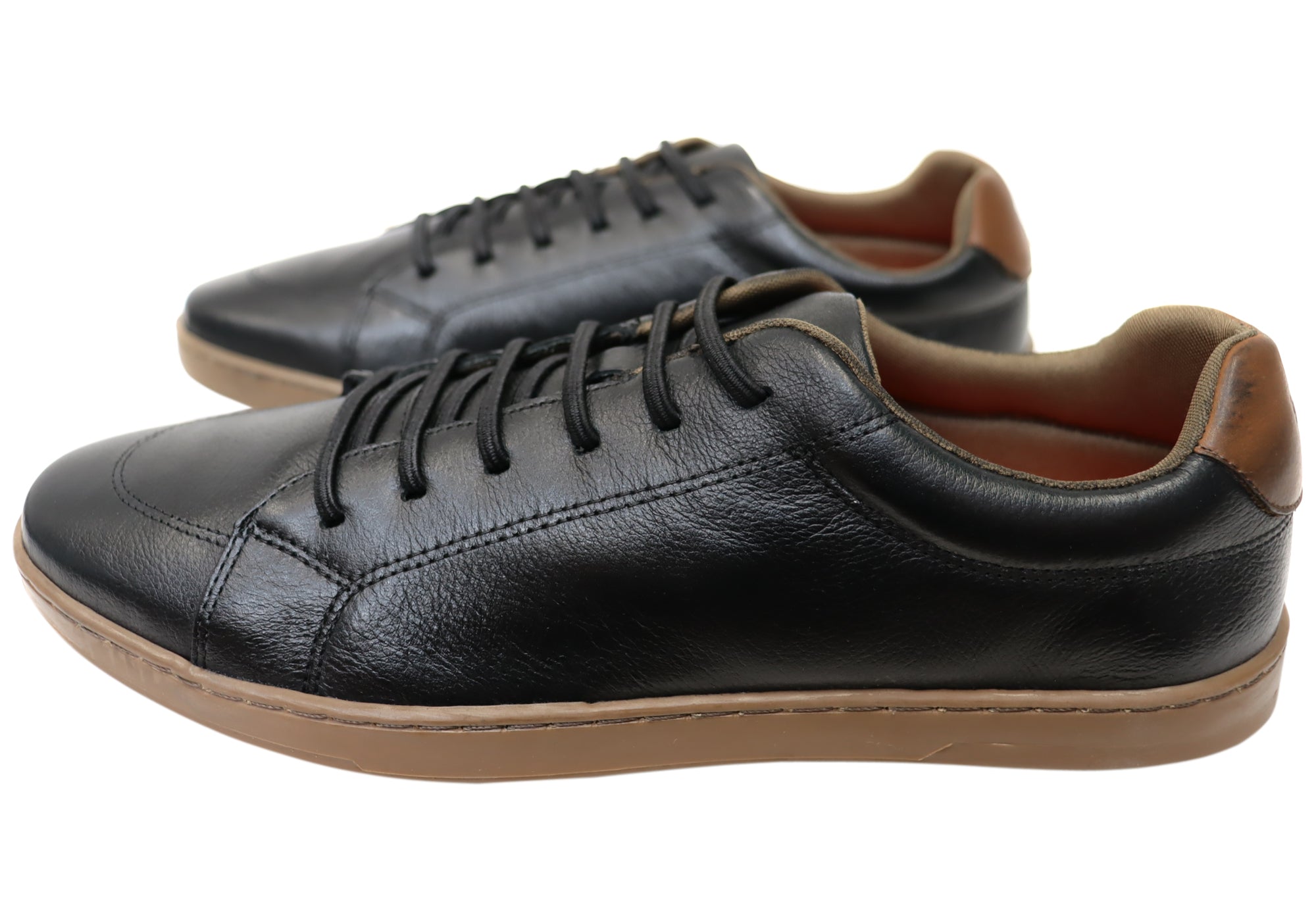 Perlatto Paul Men's Brazilian Genuine Leather Slip-On Loafers - Comfortable Casual Shoes for Work, Travel & Everyday Wear