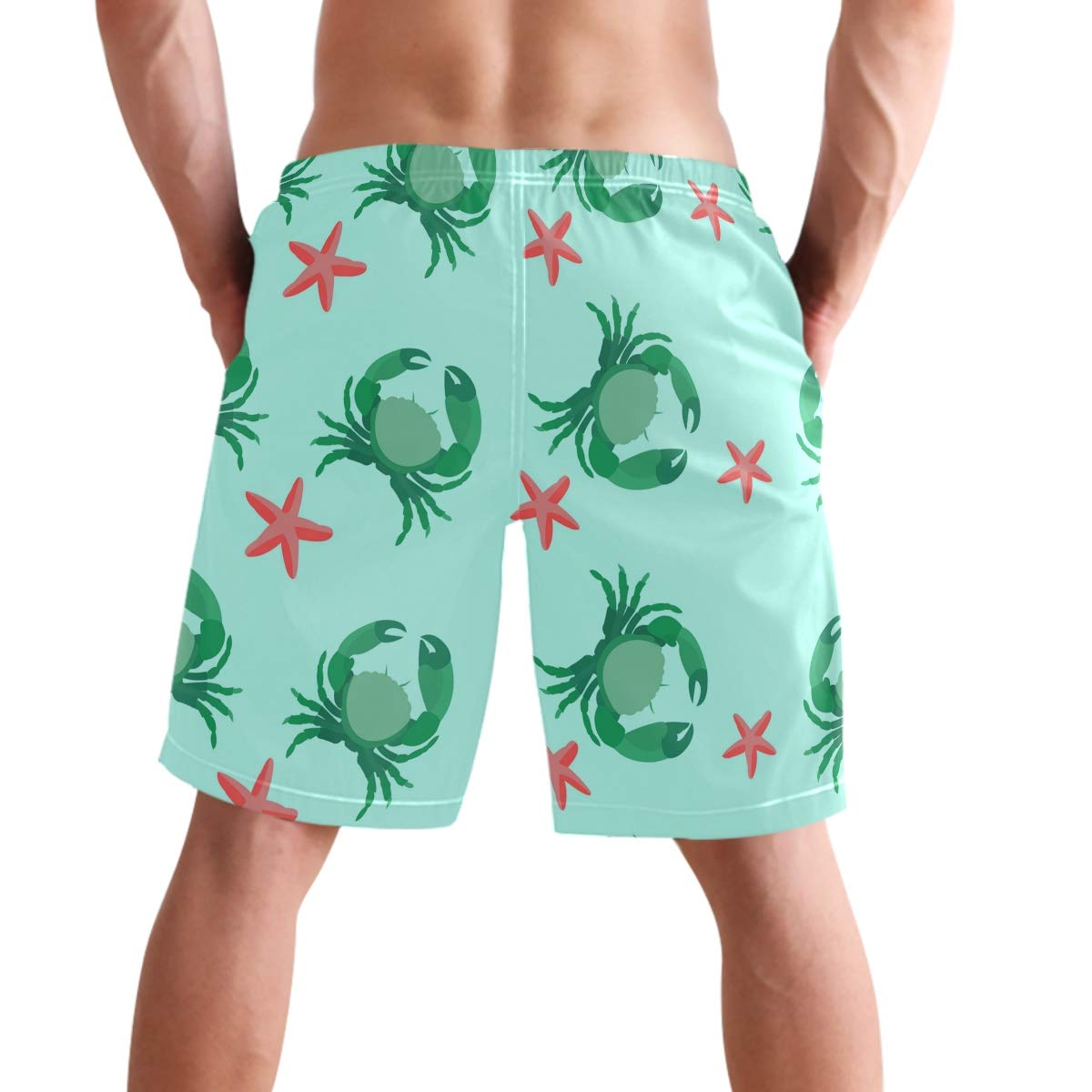 Visesunny Men's Quick Dry Swim Board Shorts - Lightweight Beach Shorts for Swimming, Running & Sports | Perfect for Summer, Pool, Surfing & Outdoor Activities
