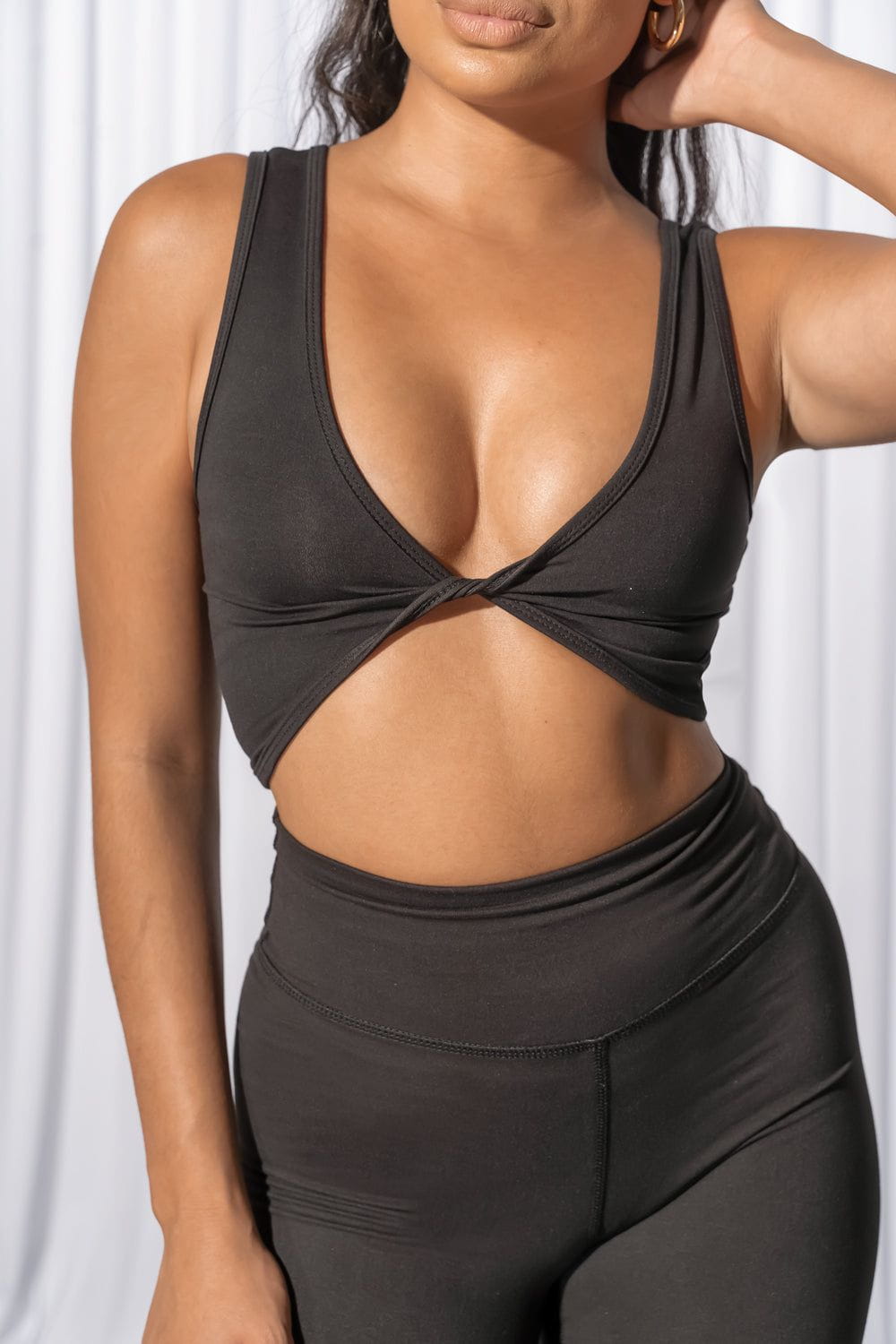 Laguna Everyday Comfort Bra - Black | Soft Support for Daily Wear, Yoga & Lounge