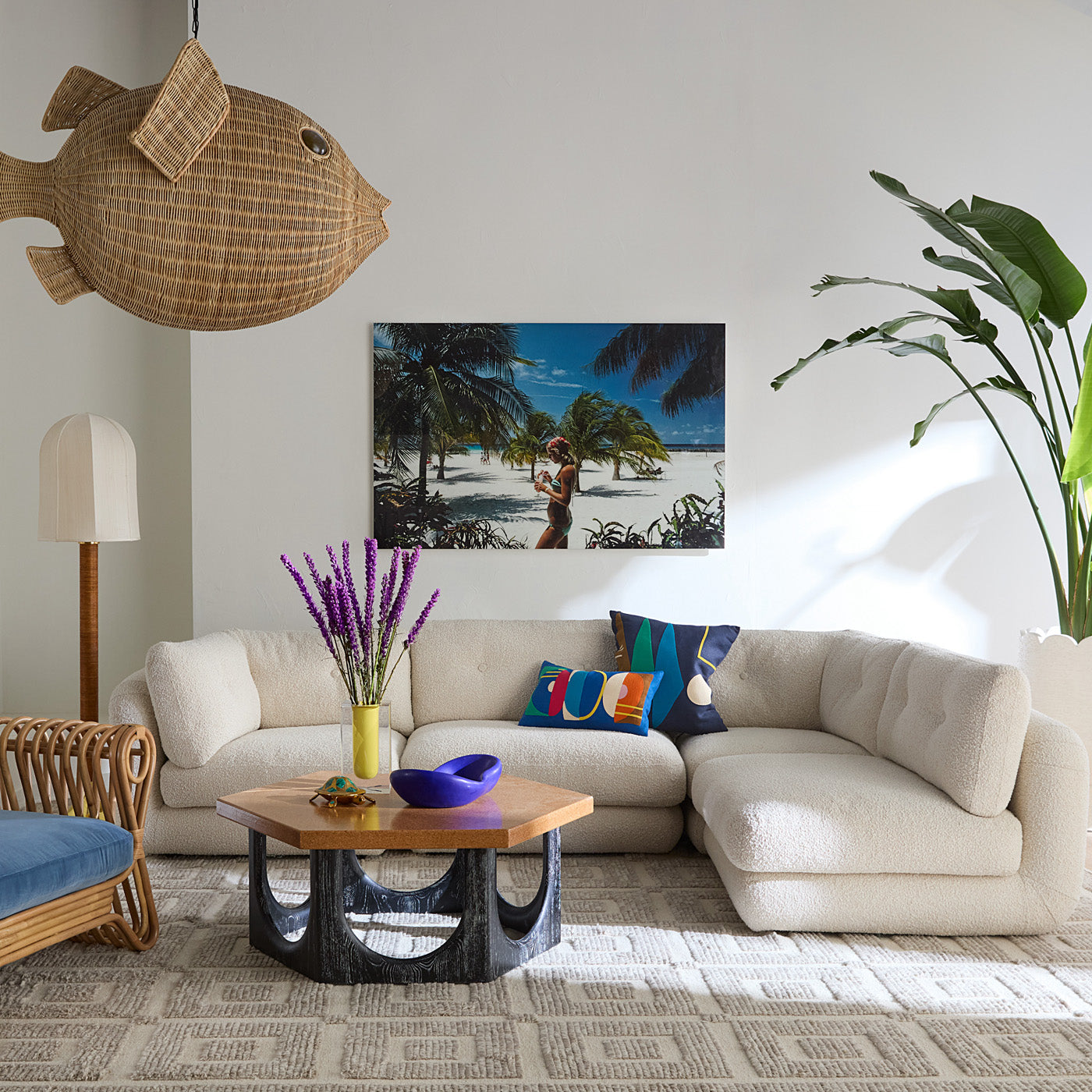 Slim Aarons Sarah Marson Williams Vintage Photograph Print - Mid-Century Modern Wall Art for Living Room, Office & Home Decor