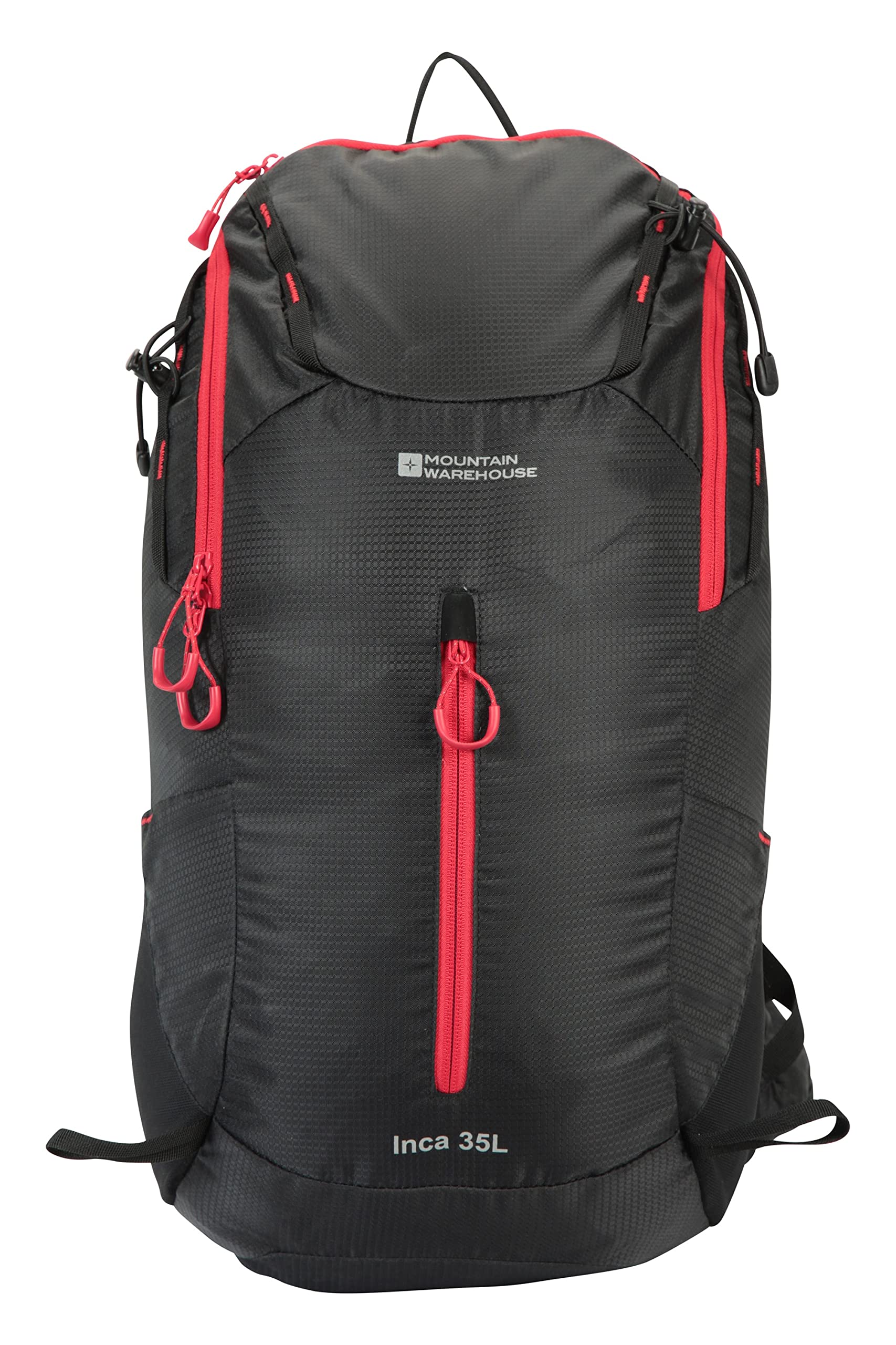 Mountain Warehouse Inca Extreme 35L Rucksack - Waterproof Hiking Backpack for Men & Women - Lightweight Travel Backpack for Camping, Trekking & Outdoor Adventures