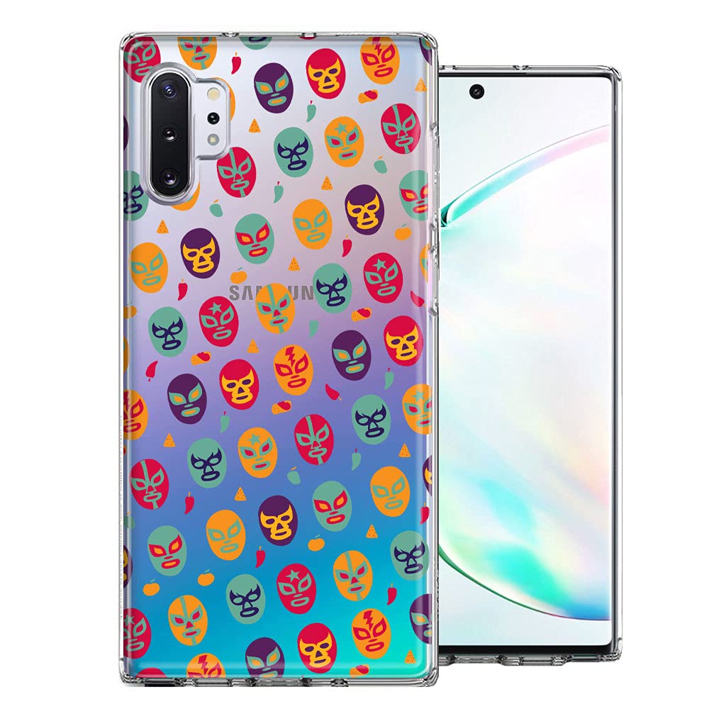 Samsung Galaxy Note 10 Plus Lucha Libre Phone Case - Stylish Dual Layer Protection for Wrestling Fans