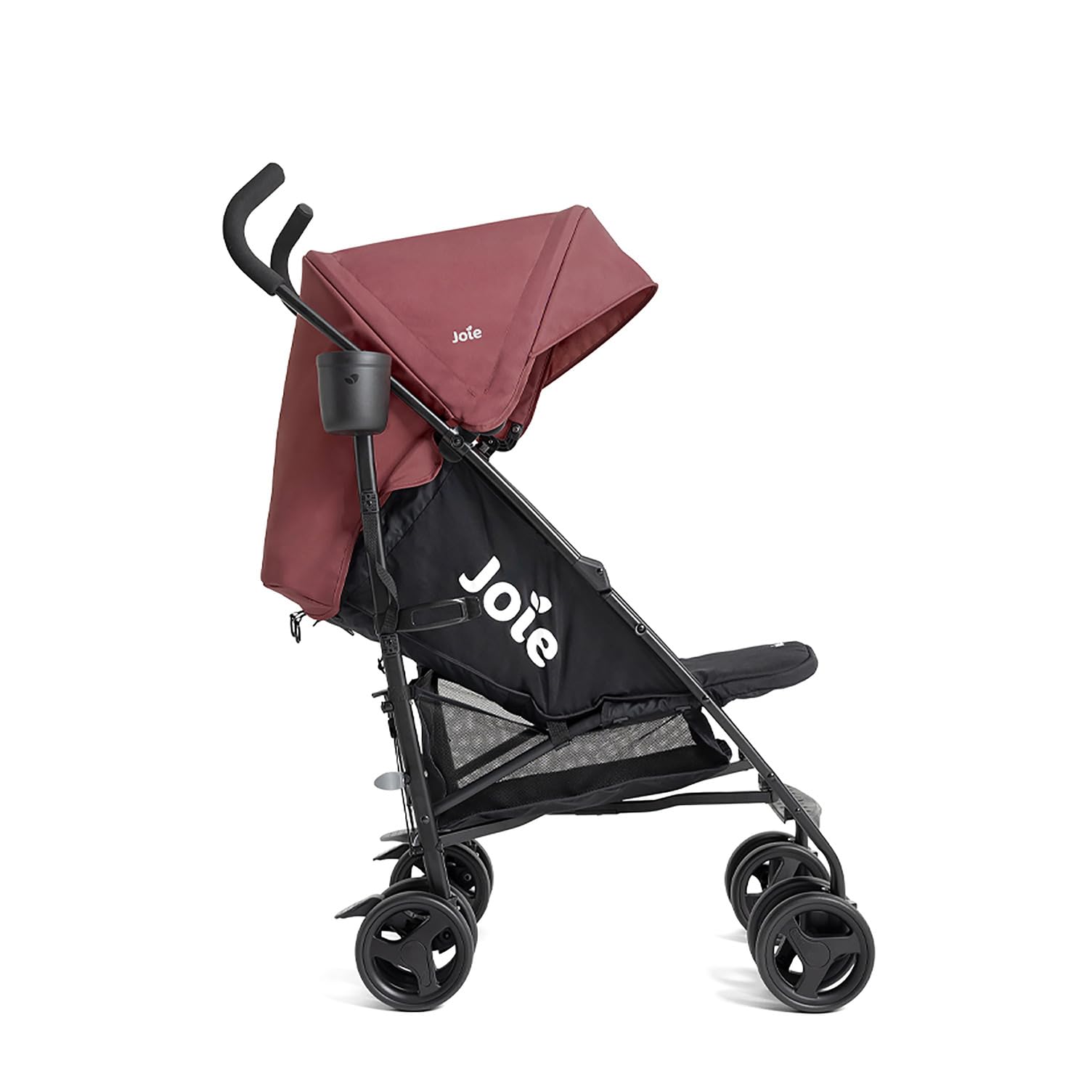 Lightweight Tansy Umbrella Stroller with Compact Fold & Multi-Position Recline - Perfect for Travel, Shopping & Airports (Crimson) - Ideal for Toddlers On-The-Go