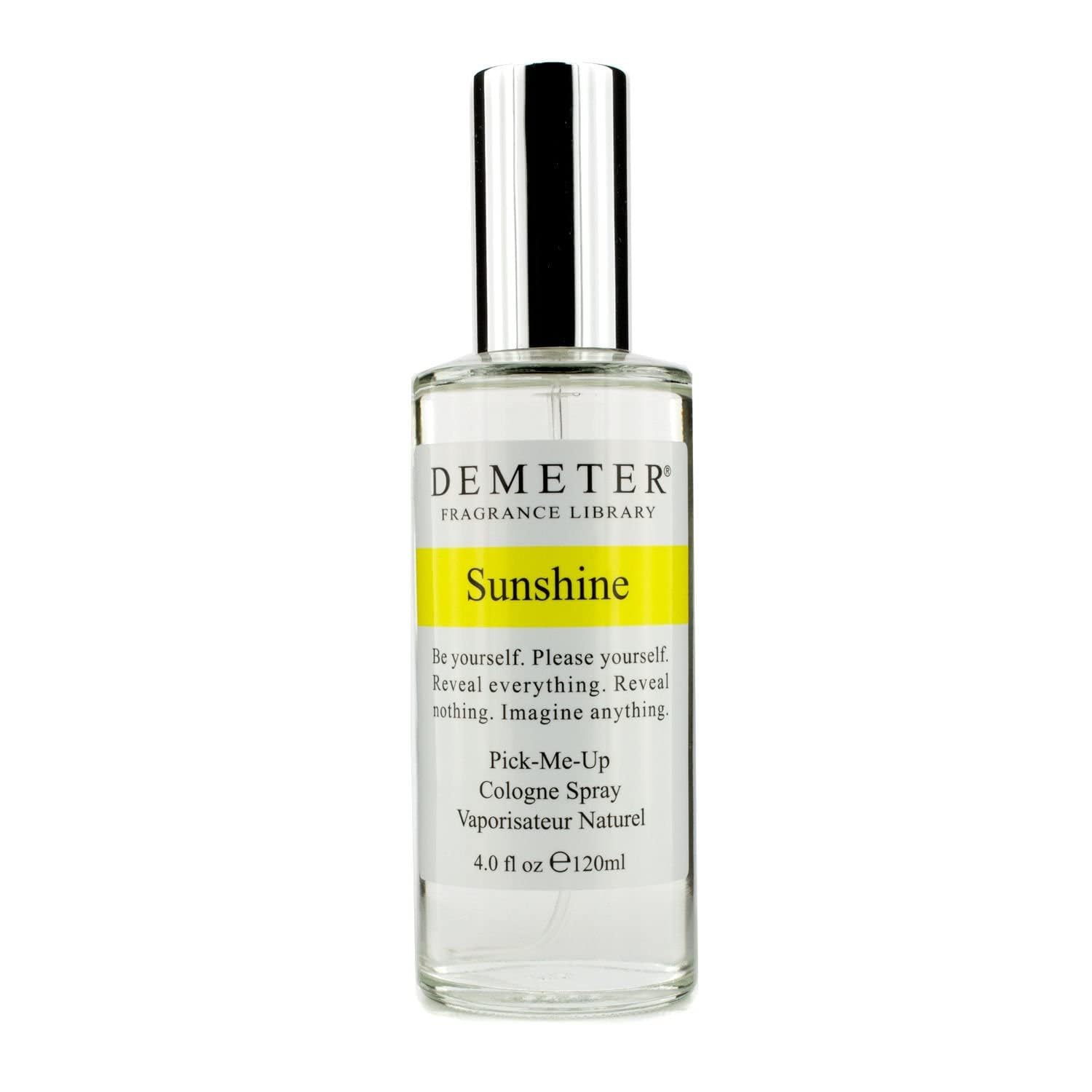 Demeter Sunshine Cologne Spray - 4 oz Fresh Citrus Scent for Men & Women | Perfect for Summer Days, Office Wear & Gift Giving