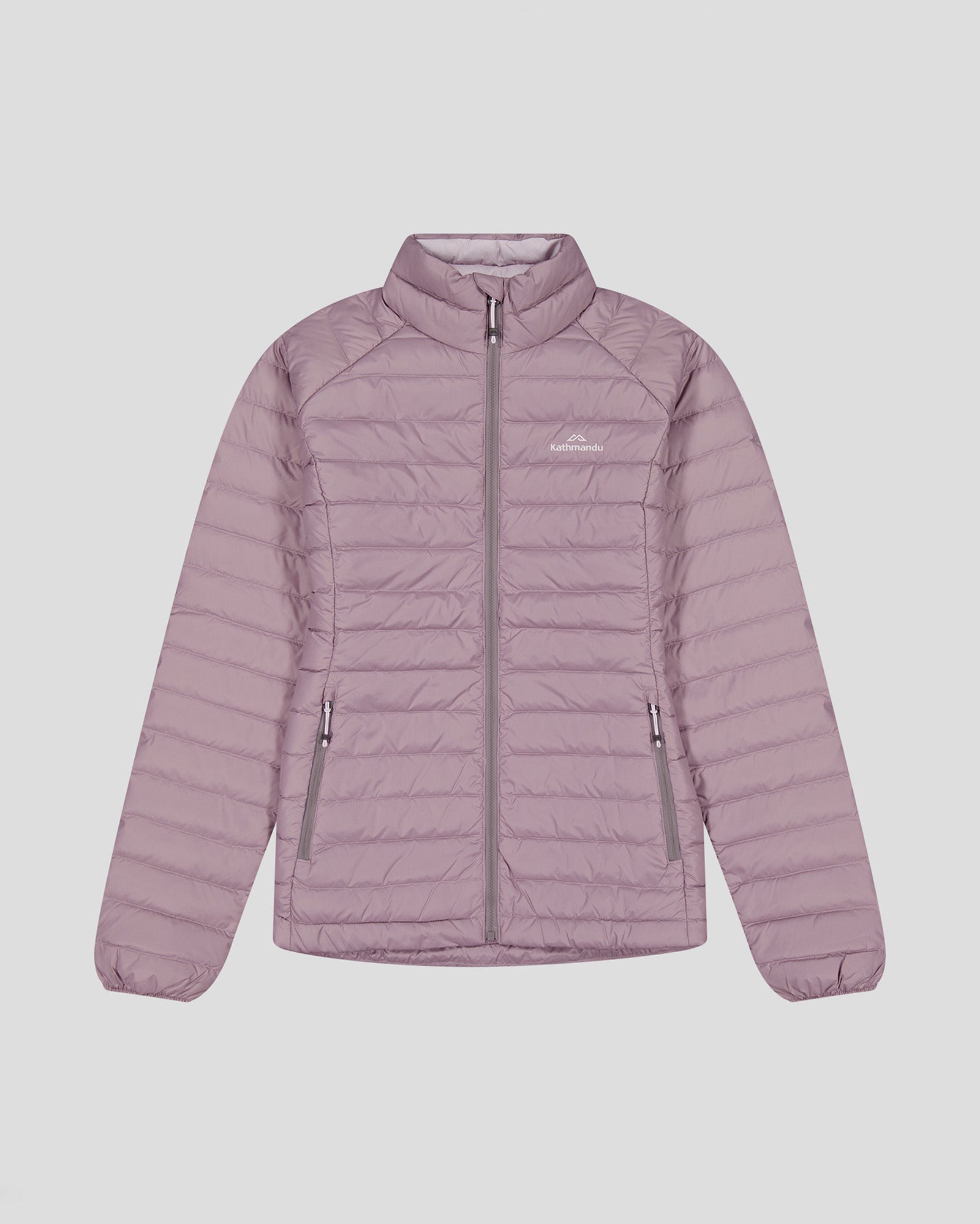 Women's Heli Down Jacket 4.0 - Lightweight Warm Winter Coat with Thistle Color, Perfect for Skiing, Hiking & Outdoor Adventures