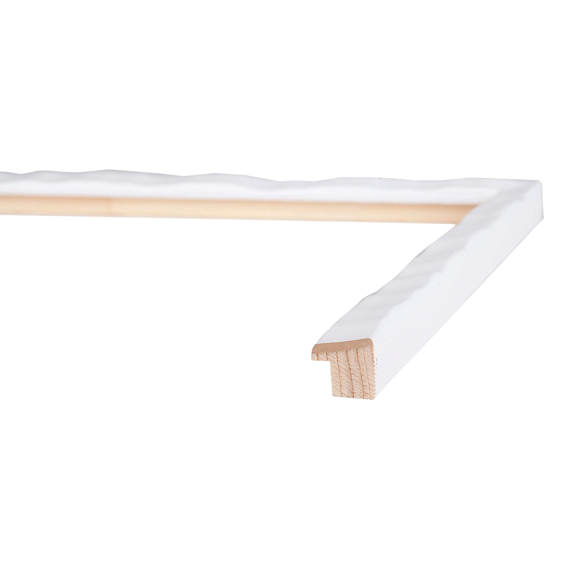Cloud White Narrow Width Table Top Frame - Perfect for Dining Tables, Desks, and Countertops | Durable & Stylish Home Decor